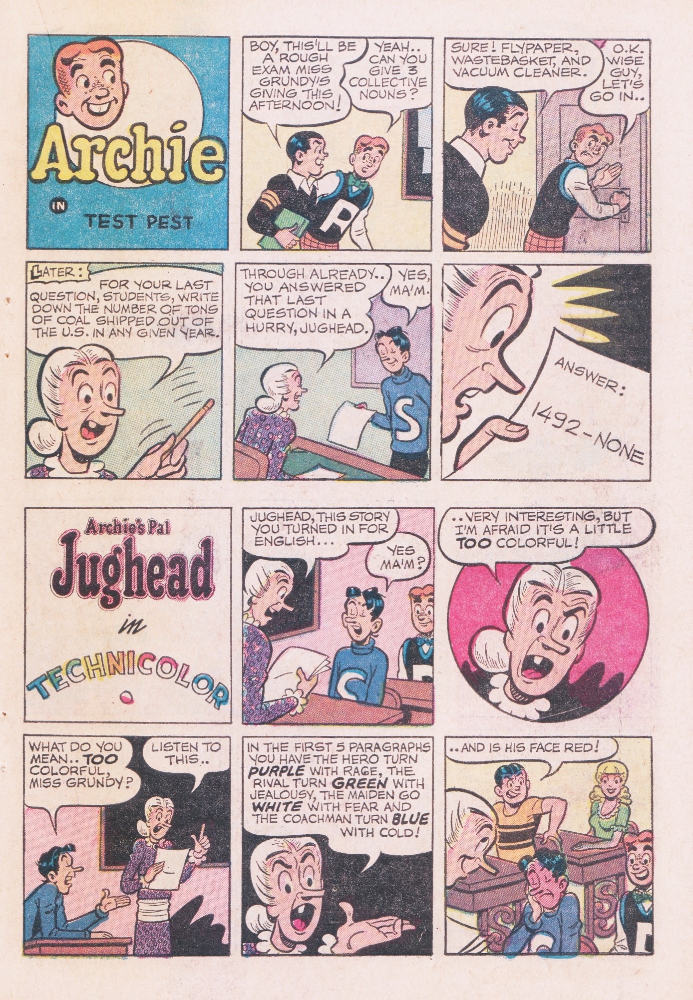 Read online Archie Giant Series Magazine comic -  Issue #17 - 19