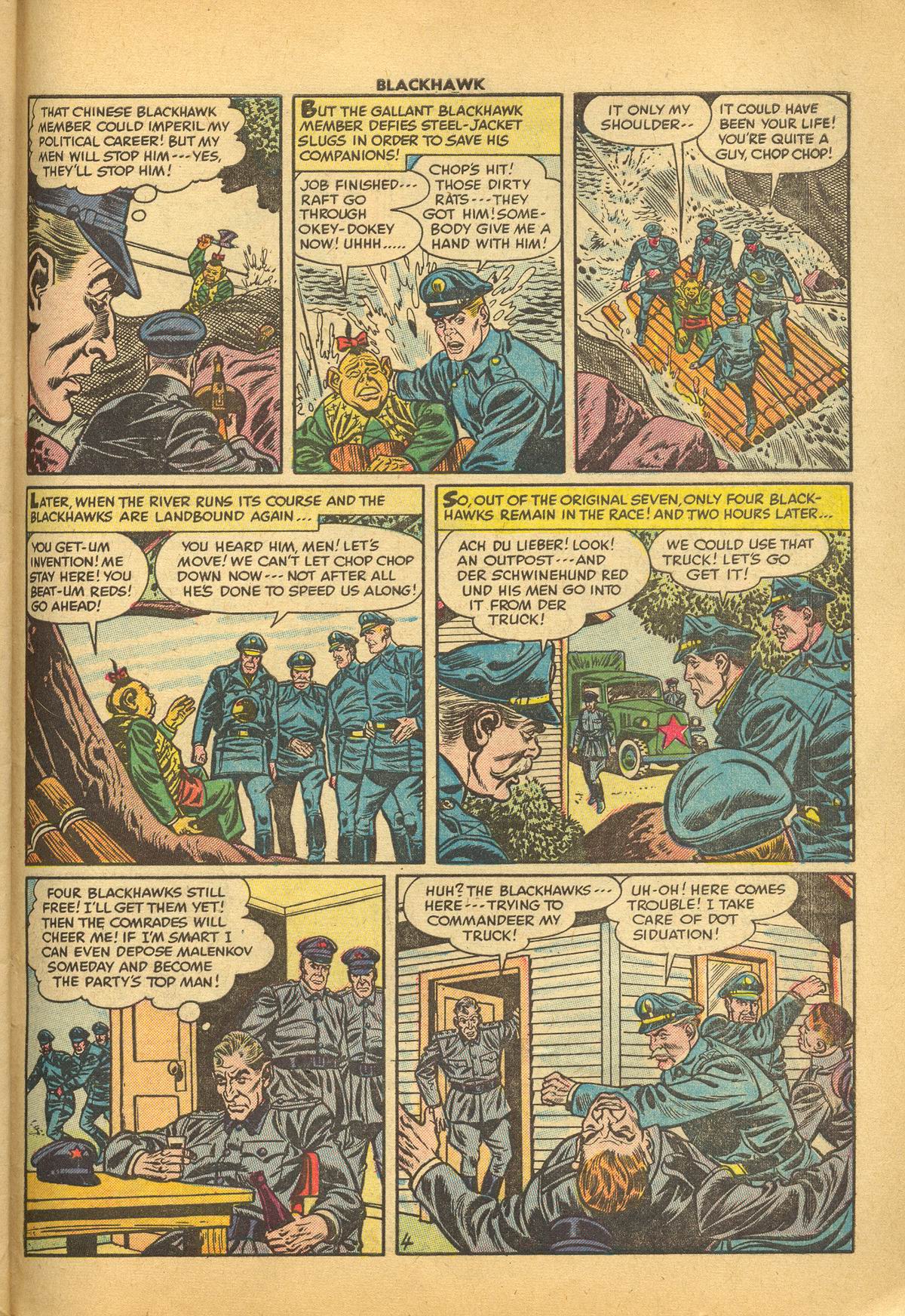 Read online Blackhawk (1957) comic -  Issue #84 - 29