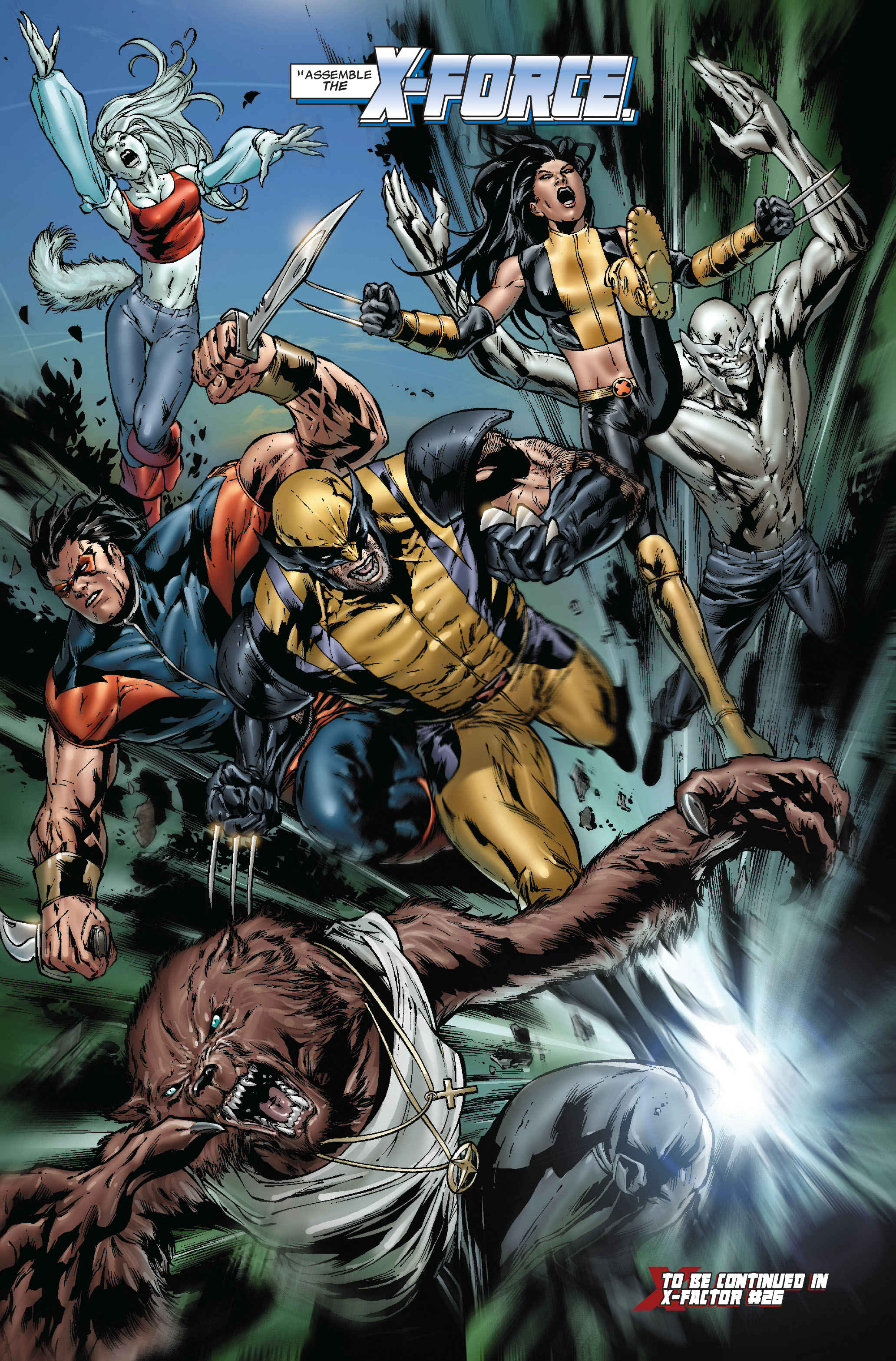 Read online Uncanny X-Men (1963) comic -  Issue #493 - 25