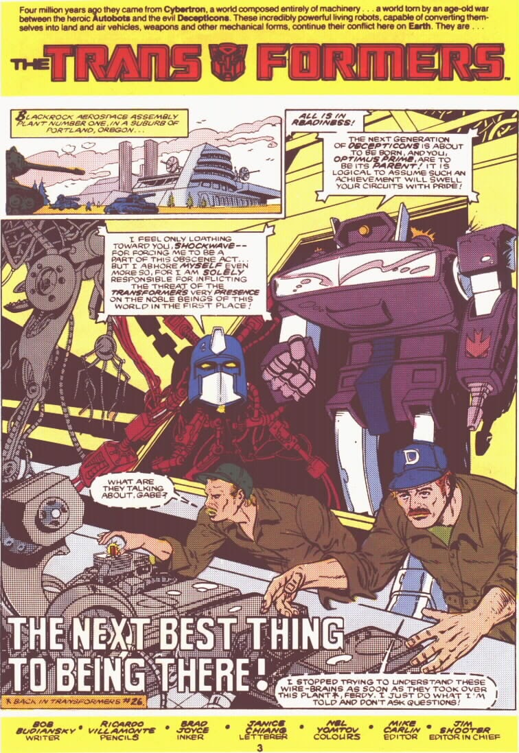 Read online The Transformers (UK) comic -  Issue #35 - 2