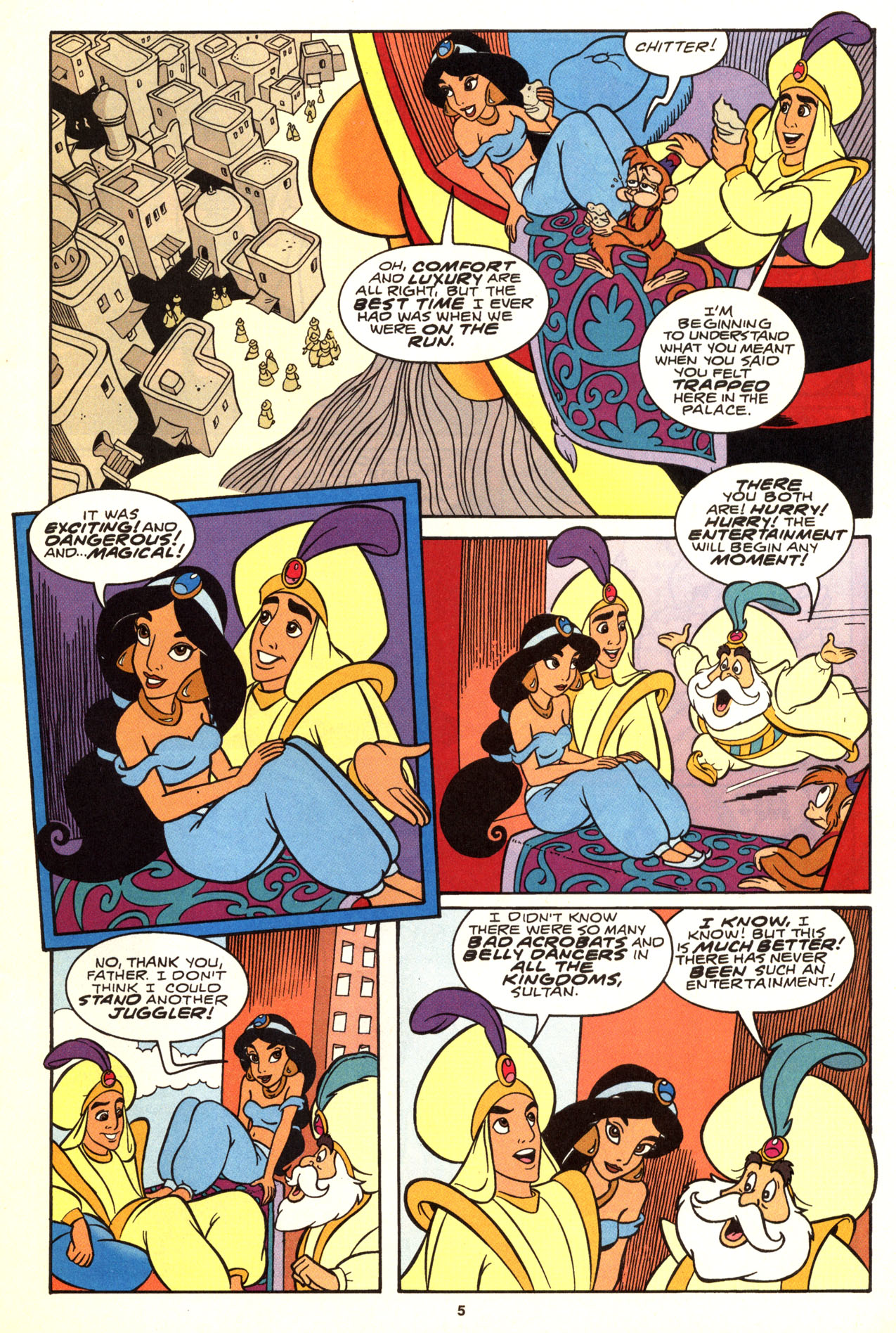Read online The Return of Disney's Aladdin comic -  Issue #1 - 7