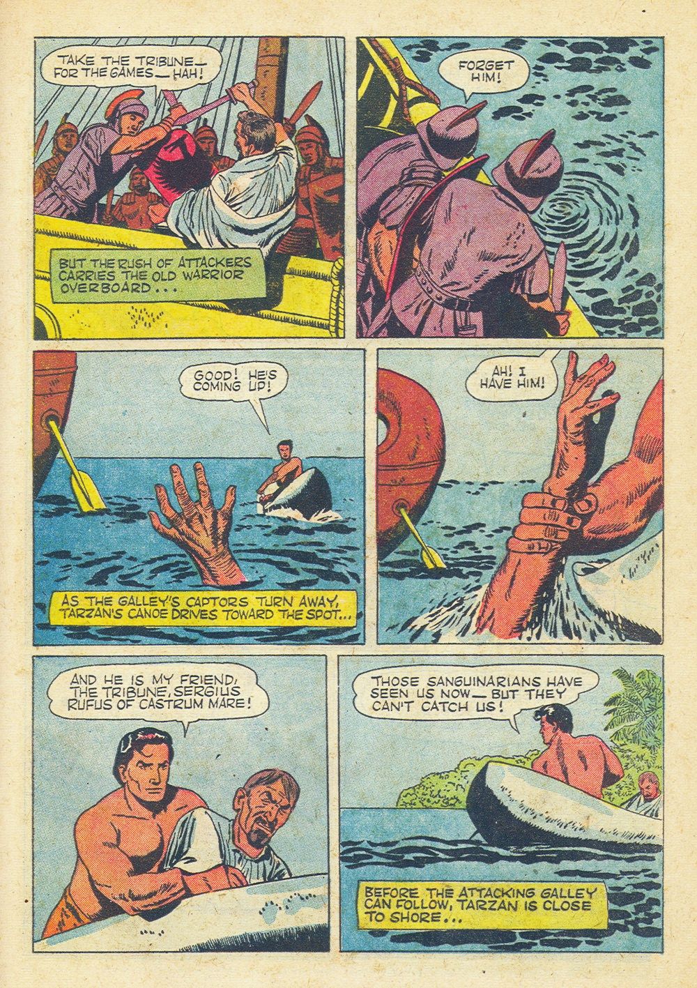 Read online Tarzan (1948) comic -  Issue #58 - 33