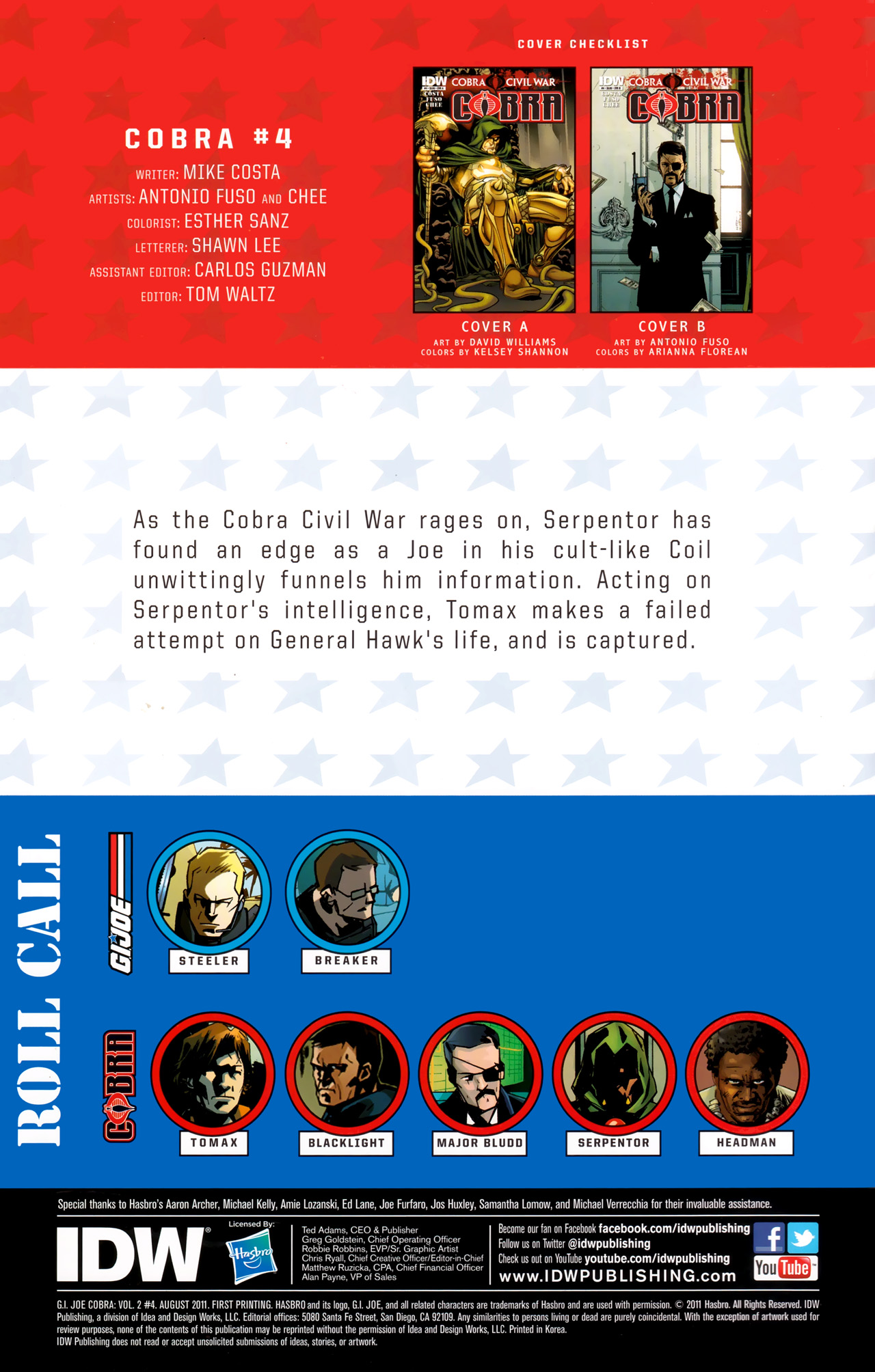 Read online G.I. Joe Cobra (2011) comic -  Issue #4 - 3