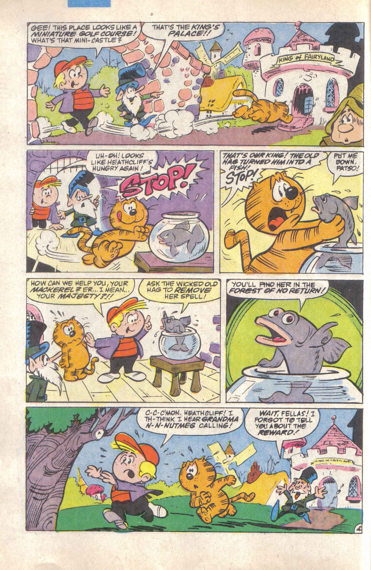 Read online Heathcliff's Funhouse comic -  Issue #6 - 6