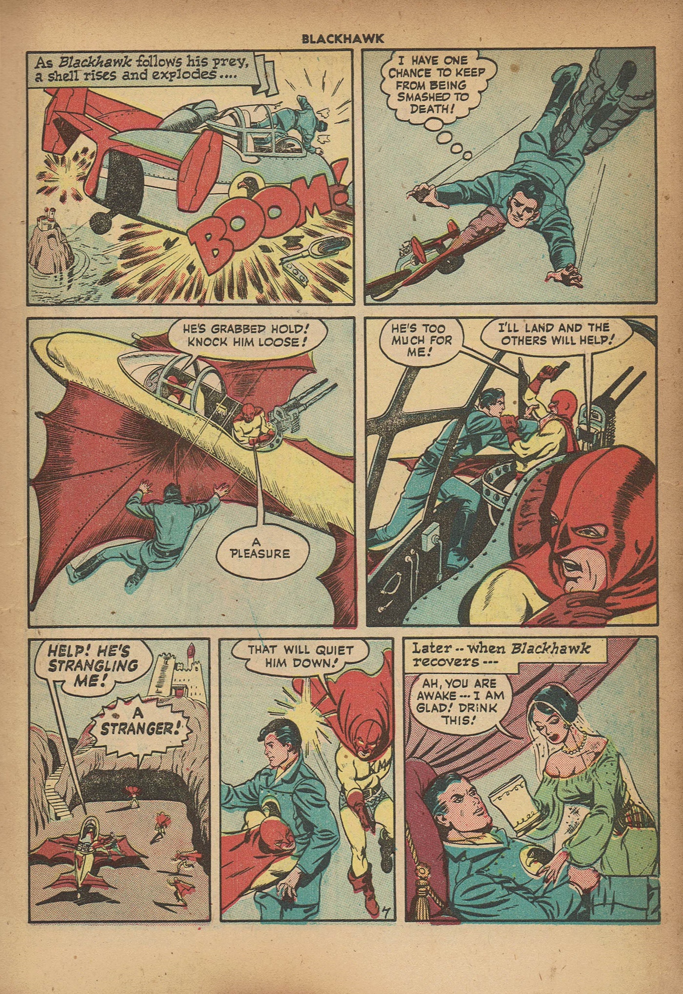 Read online Blackhawk (1957) comic -  Issue #13 - 9