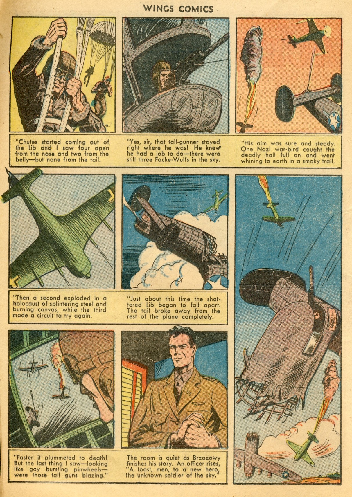 Read online Wings Comics comic -  Issue #39 - 28