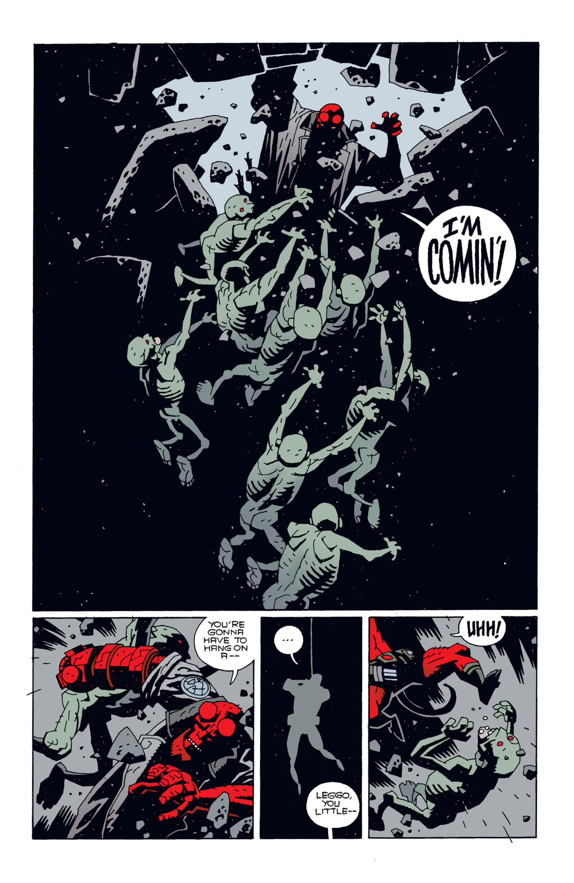 Read online Hellboy comic -  Issue #3 - 144