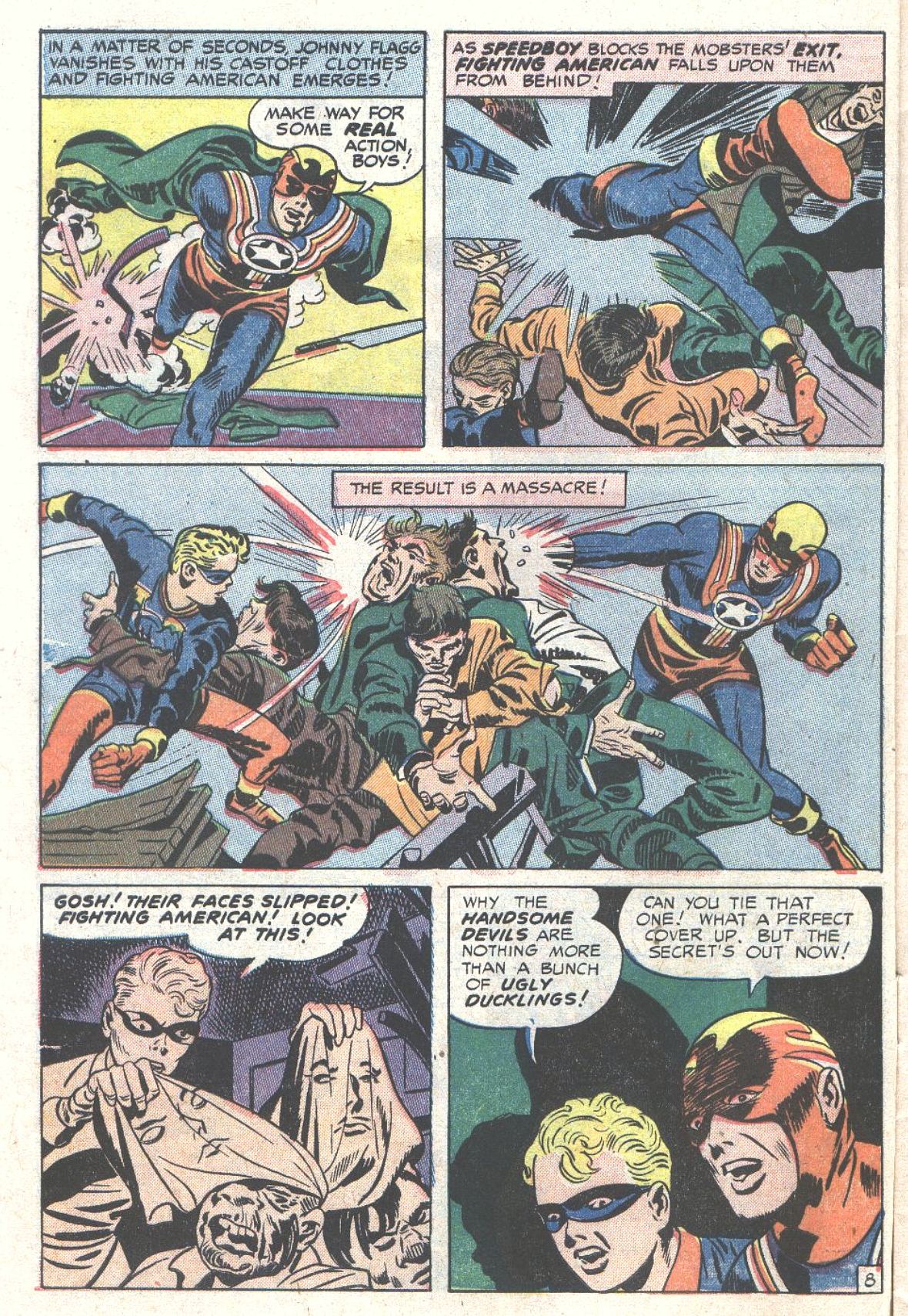 Read online Fighting American (1954) comic -  Issue #2 - 10