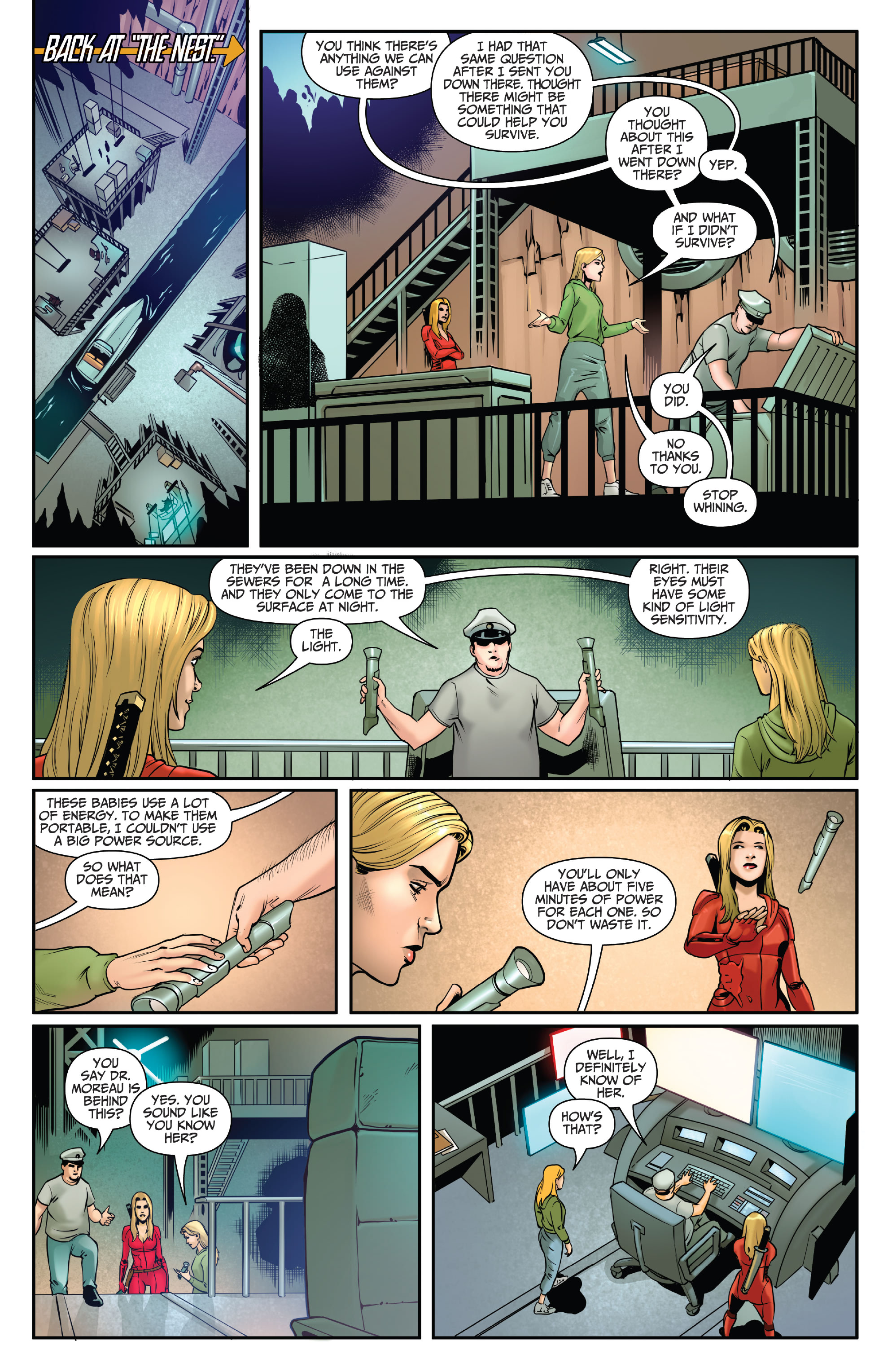 Read online Robyn Hood: Children of Dr. Moreau comic -  Issue # Full - 17