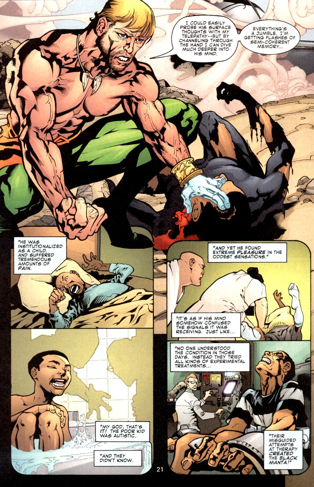 Read online Aquaman (2003) comic -  Issue #8 - 22