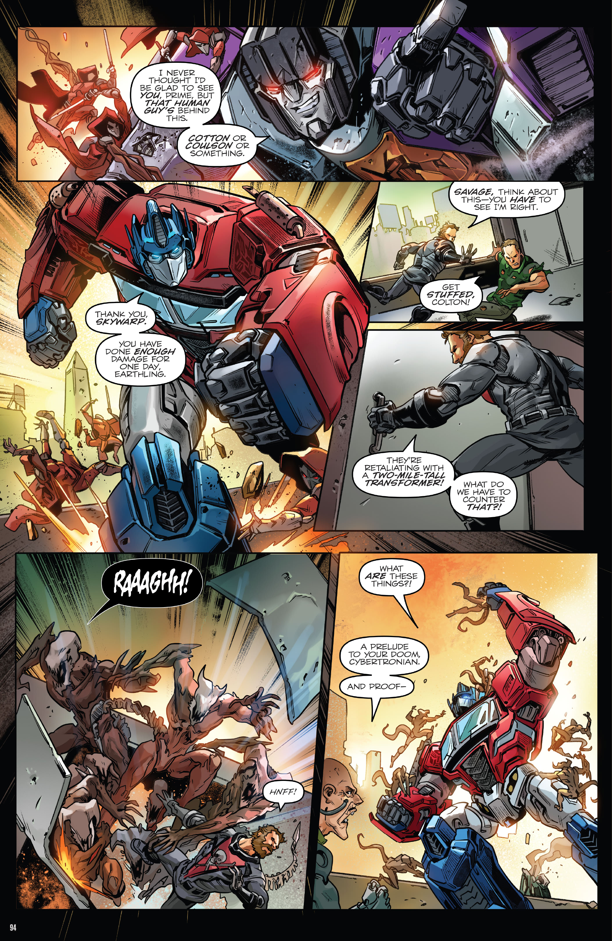 Read online Transformers: The IDW Collection Phase Three comic -  Issue # TPB 3 (Part 1) - 92