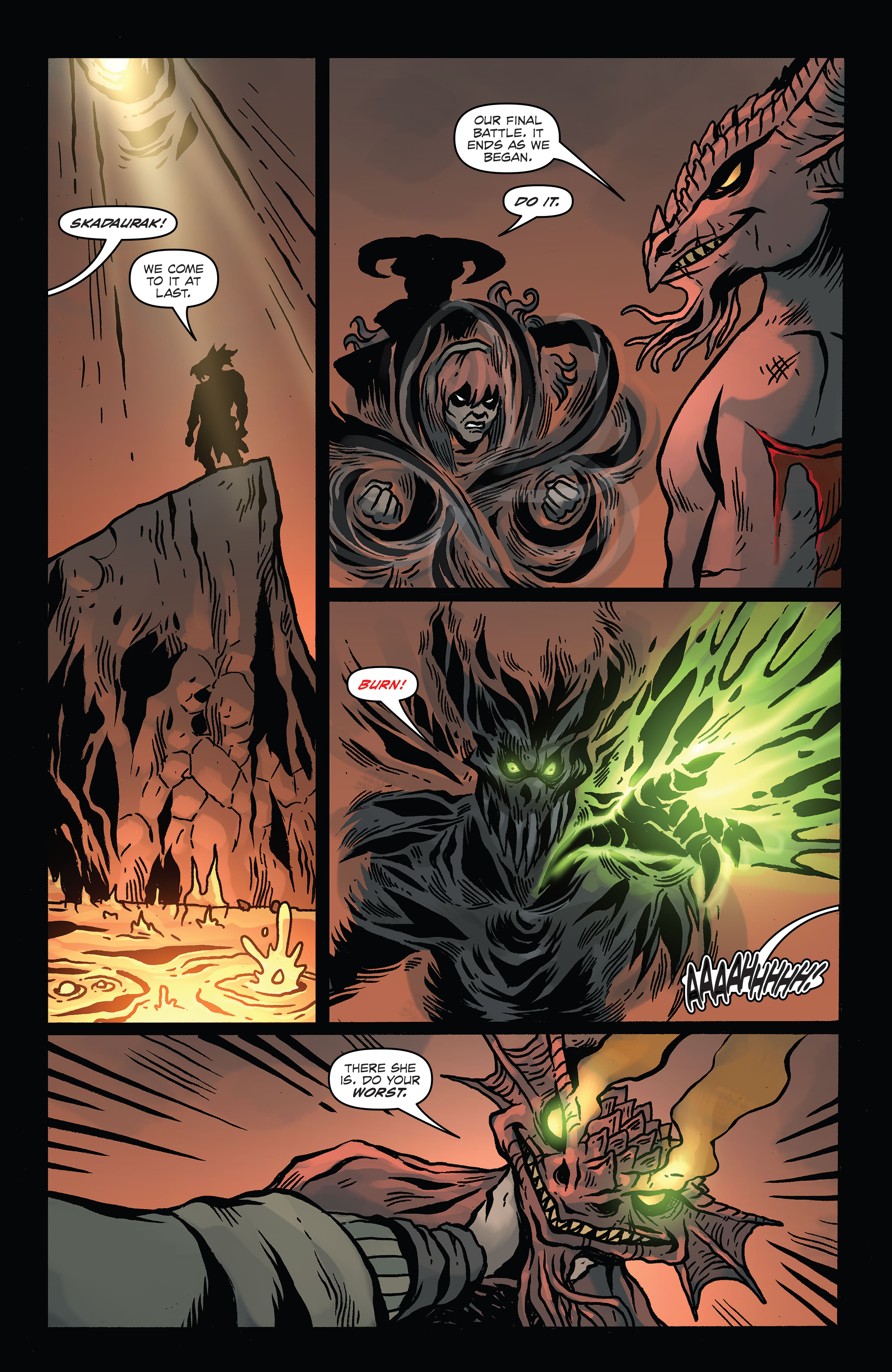 Read online Dungeon & Dragons: A Darkened Wish comic -  Issue #5 - 11