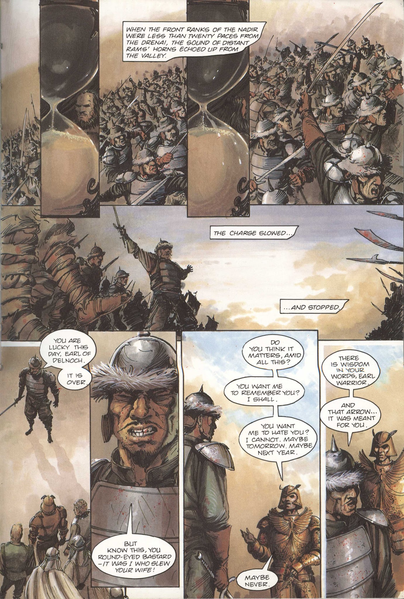 Read online David Gemmell's Legend: A Graphic Novel comic -  Issue # TPB - 94