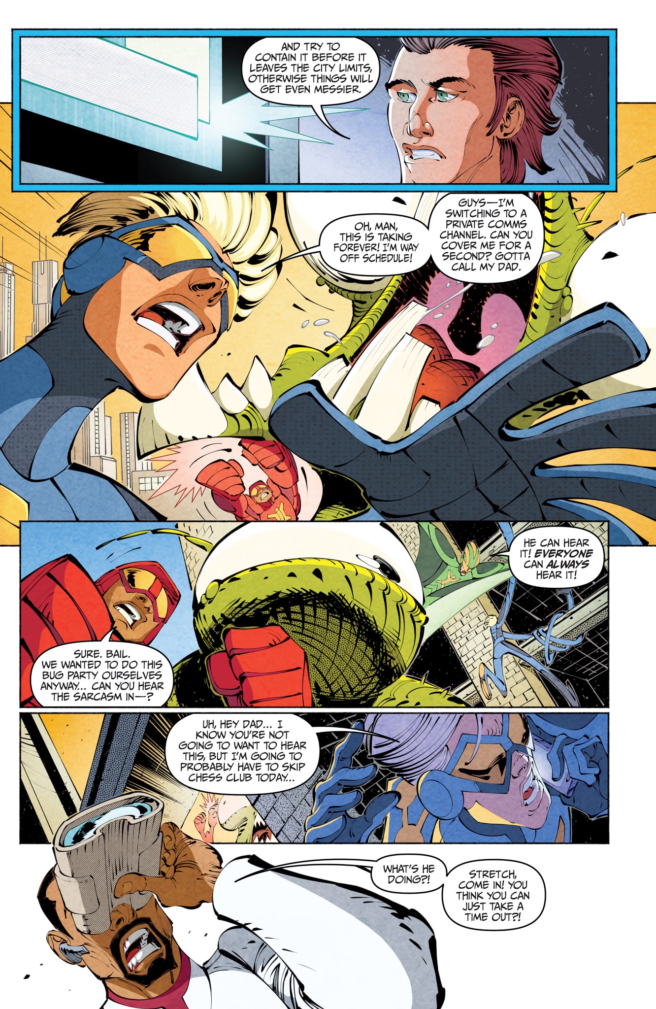 Read online Stretch Armstrong and the Flex Fighters comic -  Issue #1 - 8