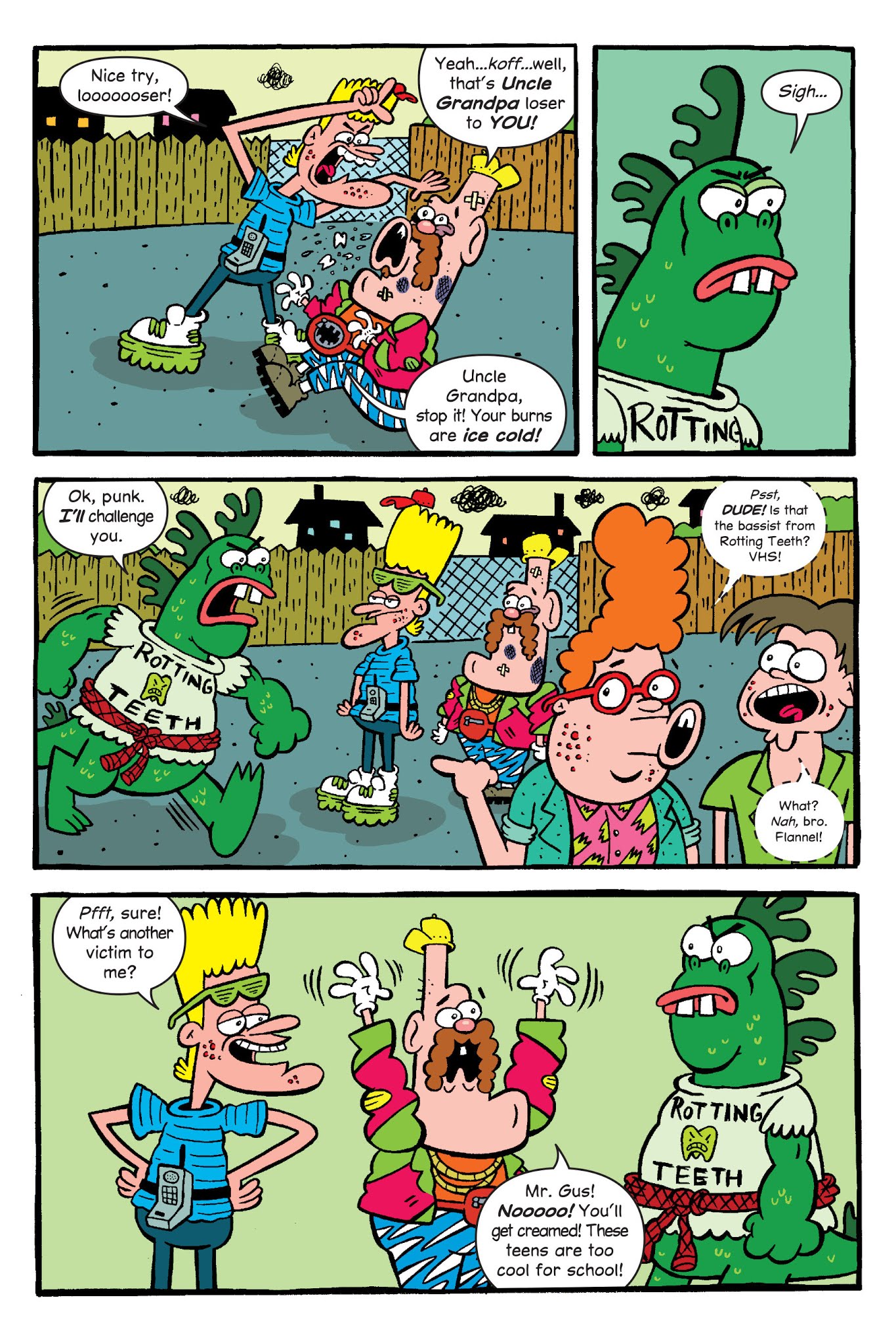 Read online Uncle Grandpa and the Time Casserole comic -  Issue # TPB - 55