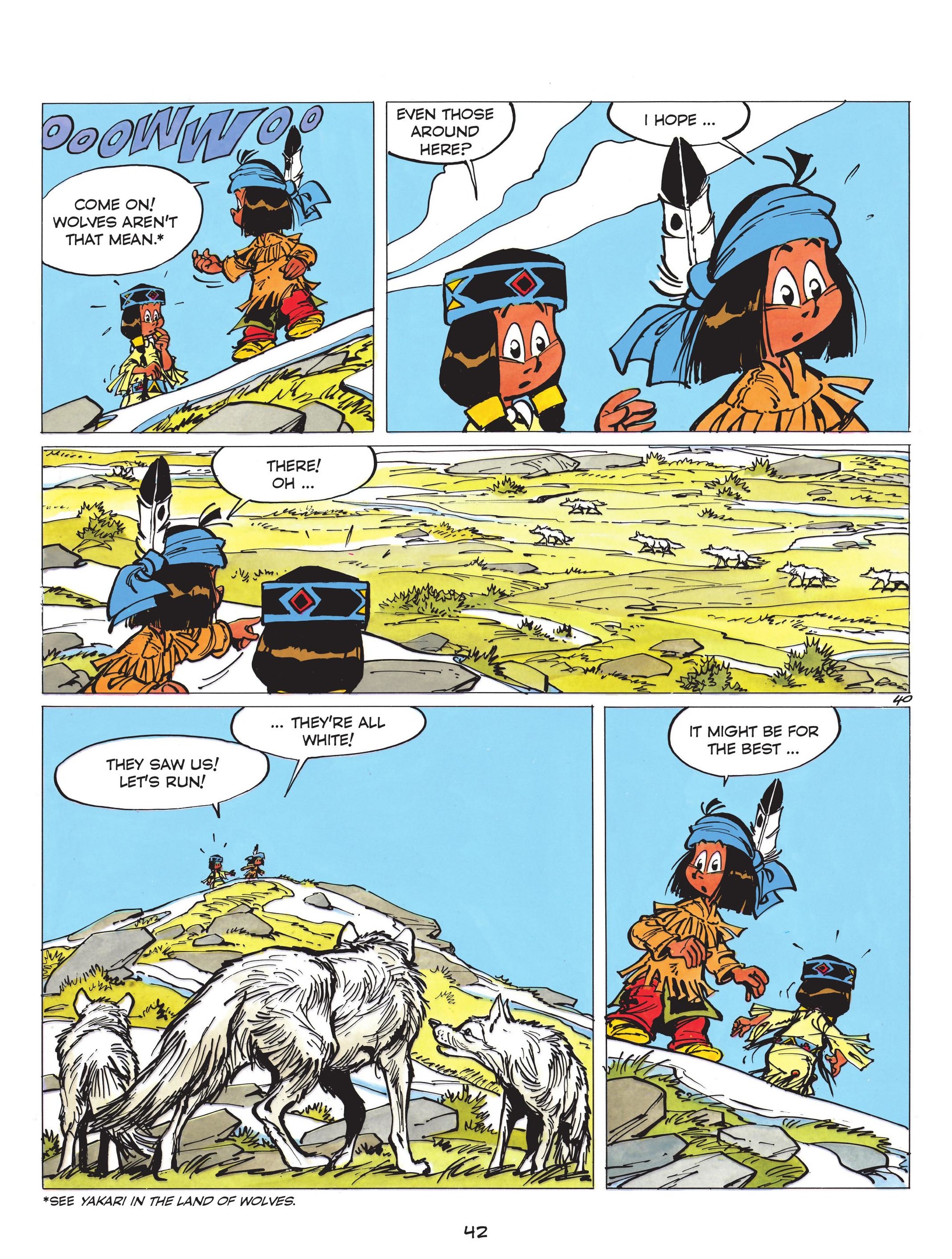 Read online Yakari comic -  Issue #17 - 44
