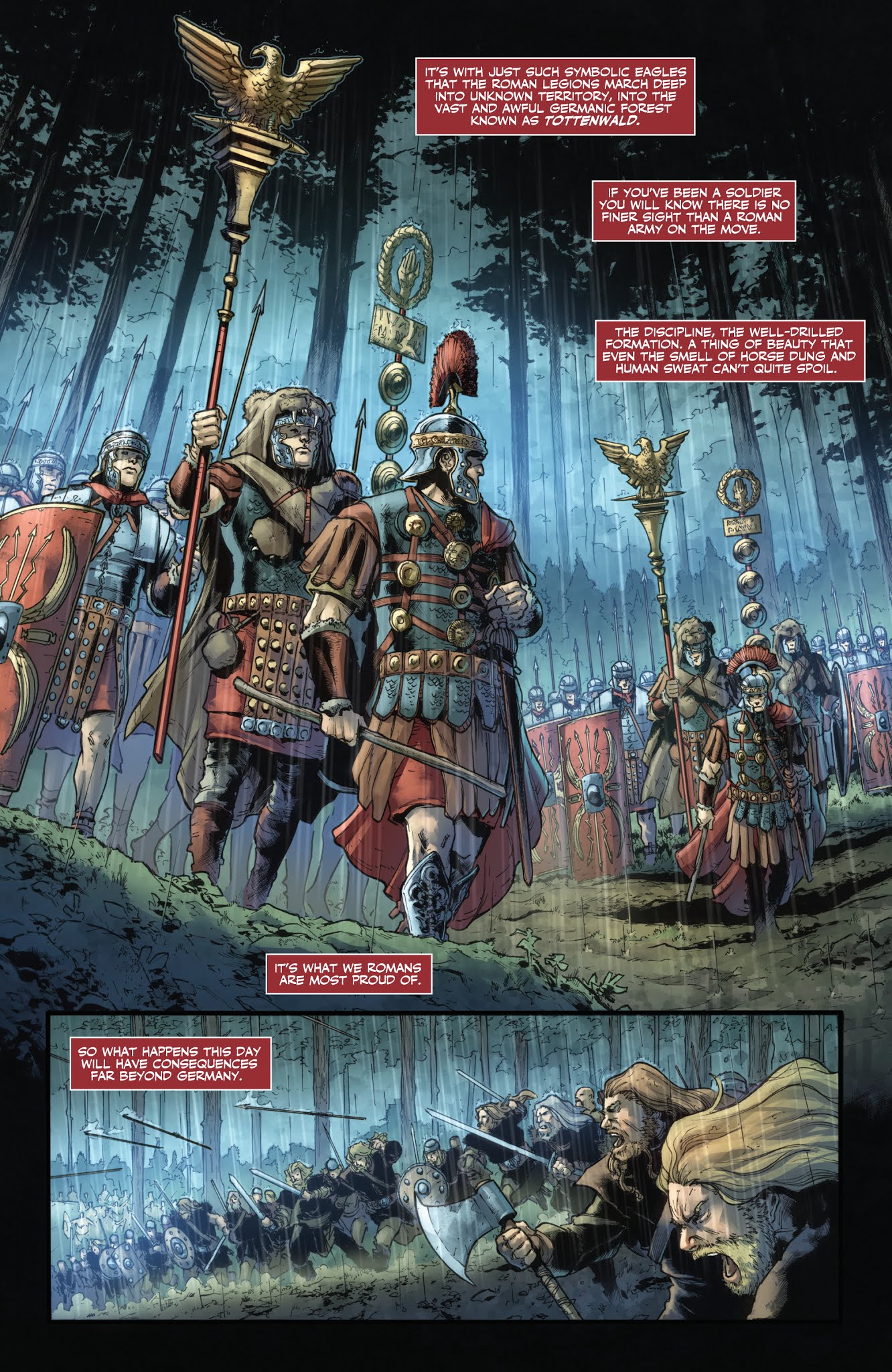 Read online Britannia: Lost Eagles of Rome comic -  Issue #1 - 6