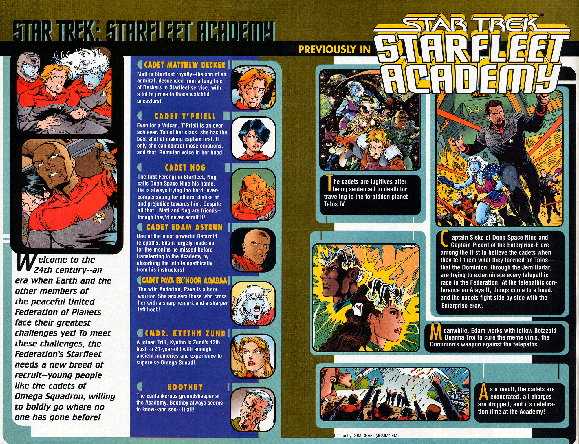 Star Trek: Starfleet Academy (1996) Issue #13 #13 - English 3