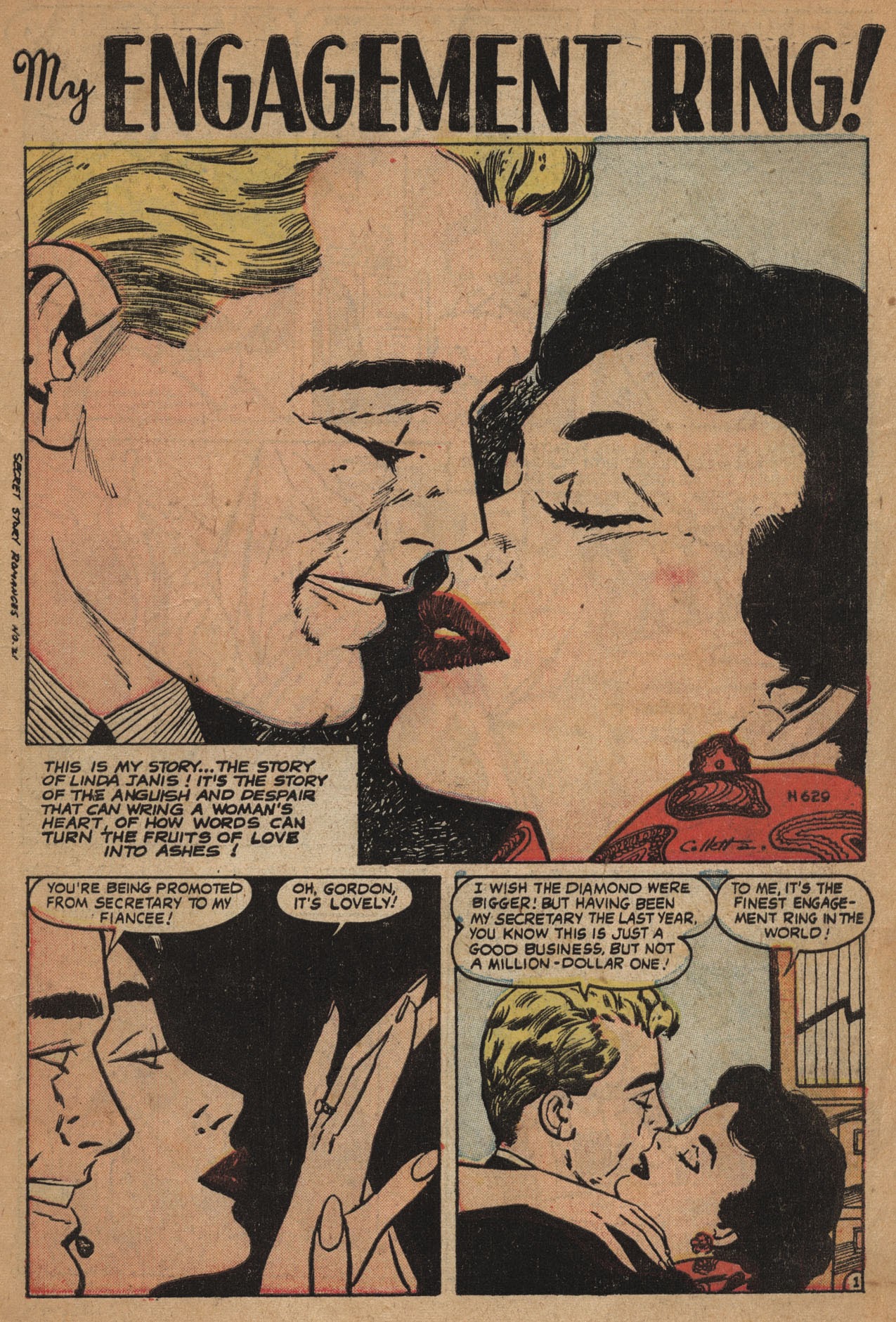 Read online Secret Story Romances comic -  Issue #21 - 3