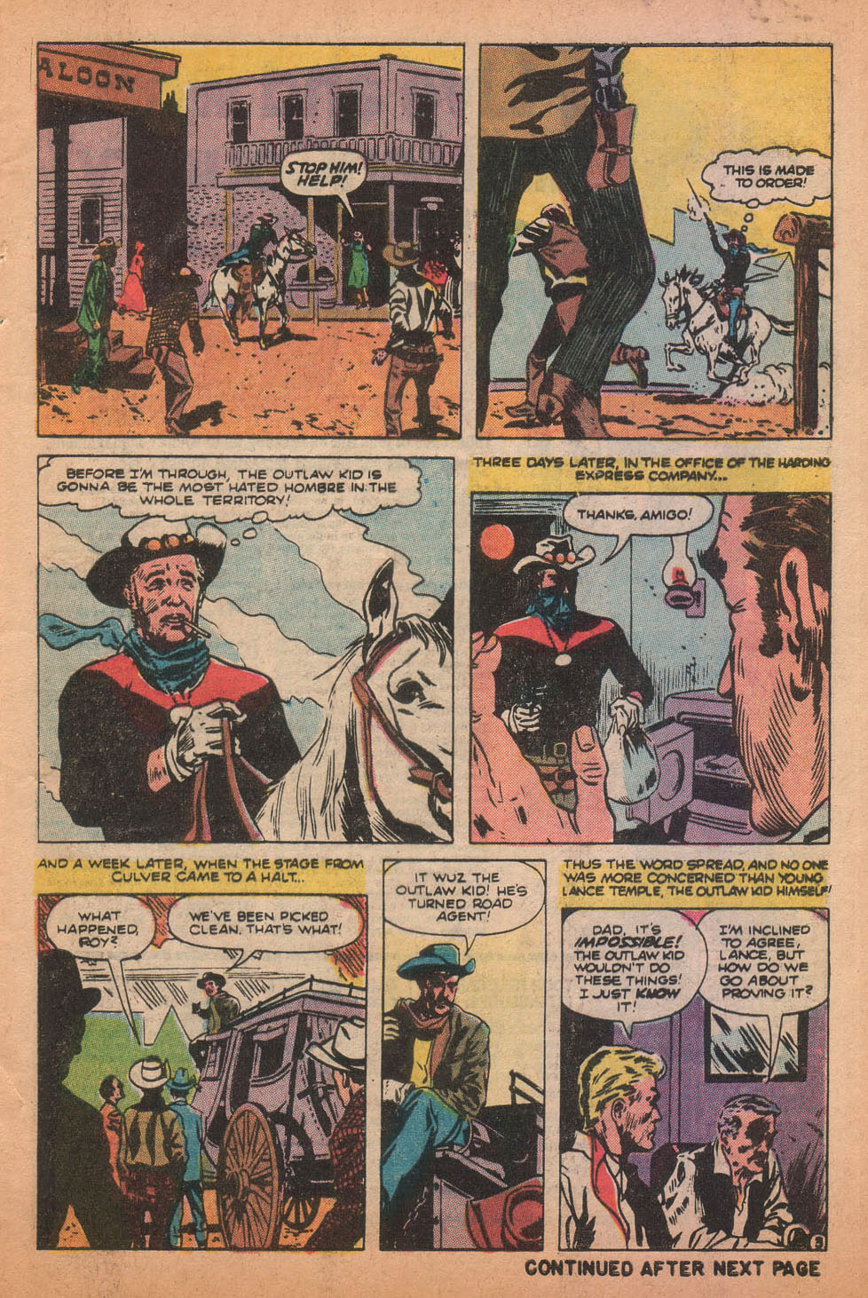Read online The Outlaw Kid (1970) comic -  Issue #18 - 5