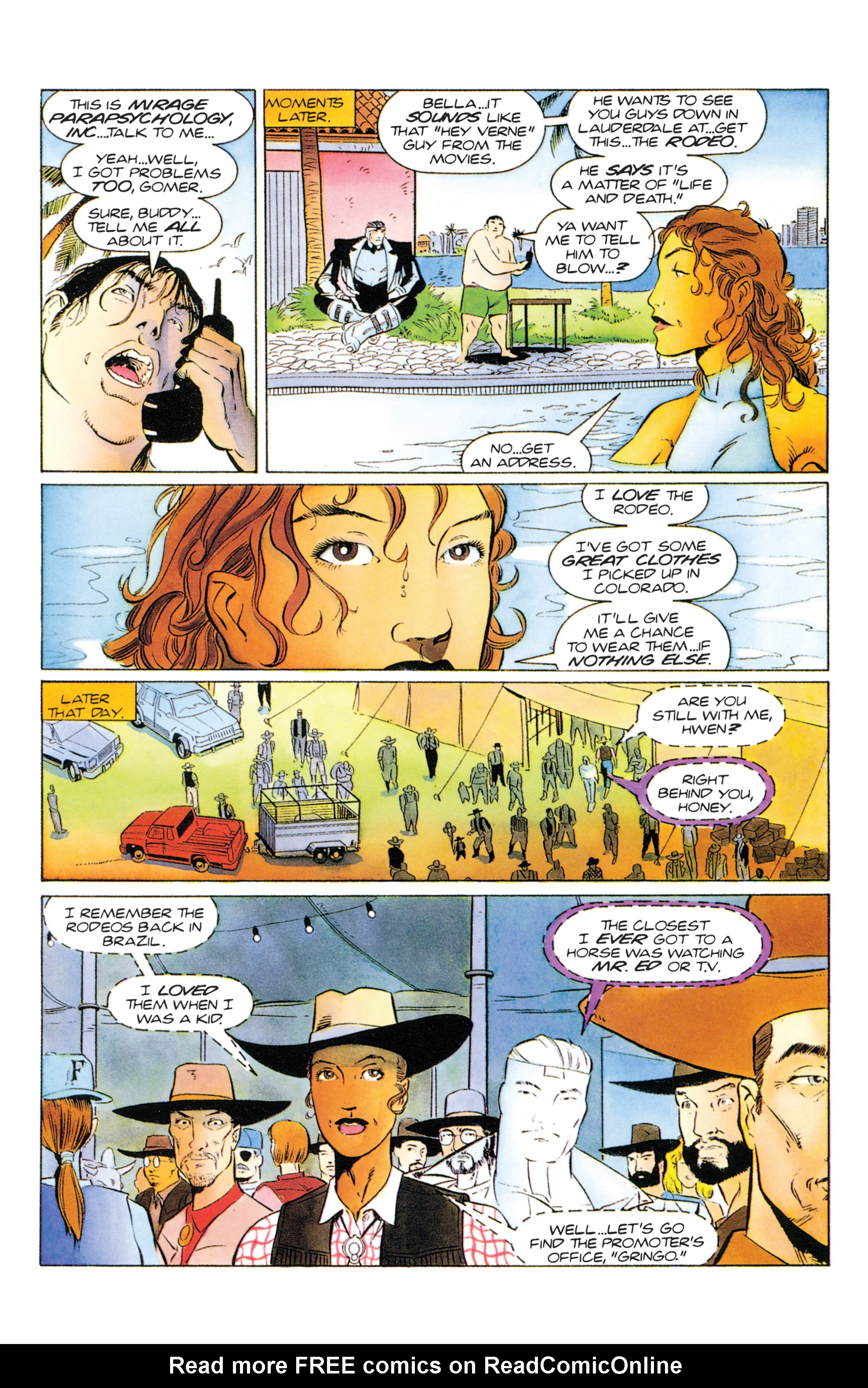 Read online The Second Life of Doctor Mirage comic -  Issue #4 - 8