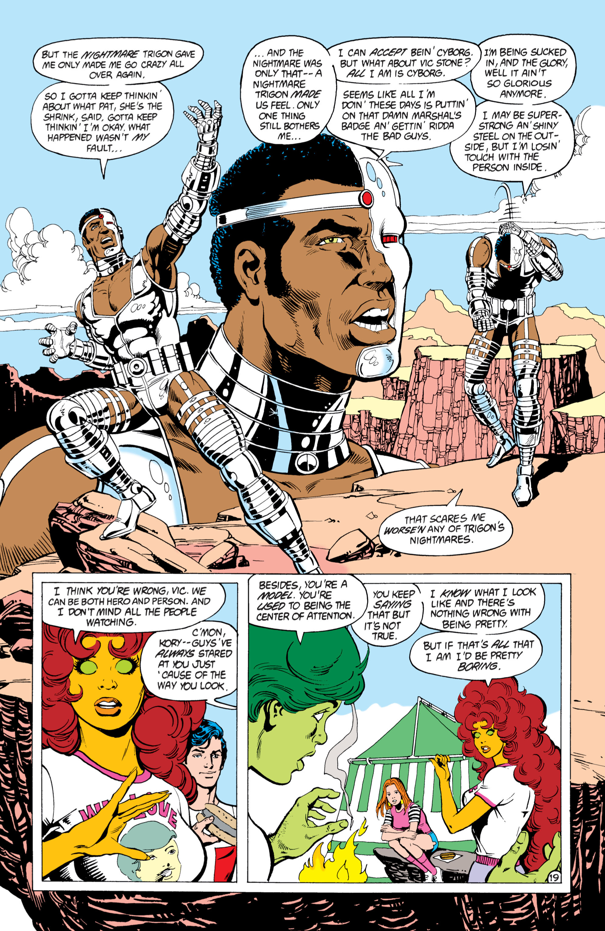 Read online The New Teen Titans (1984) comic -  Issue #6 - 19