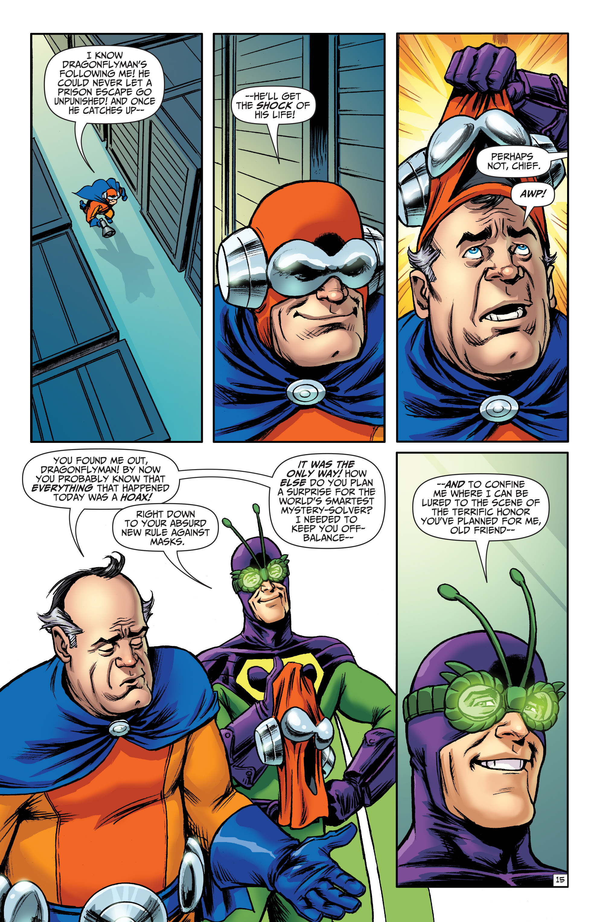 Read online Dragonfly & Dragonflyman comic -  Issue # Full - 17