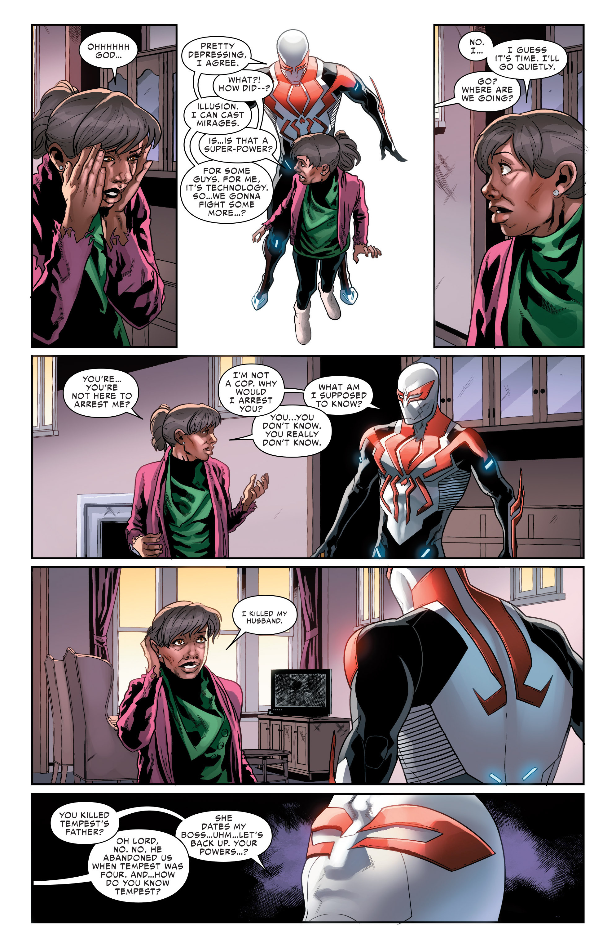 Read online Spider-Man 2099 (2015) comic -  Issue #9 - 19