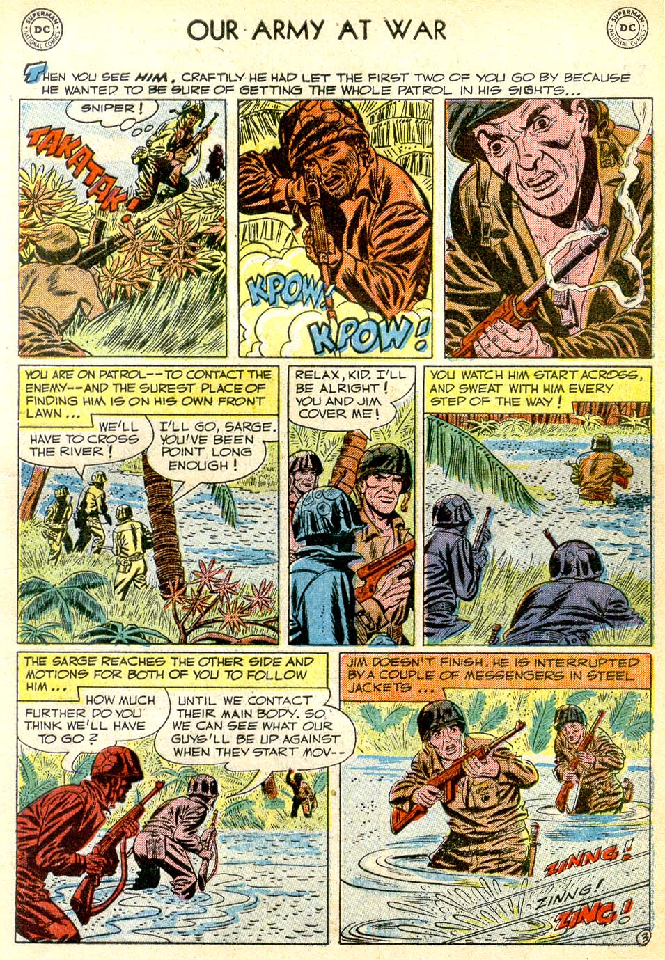 Read online Our Army at War (1952) comic -  Issue #3 - 6