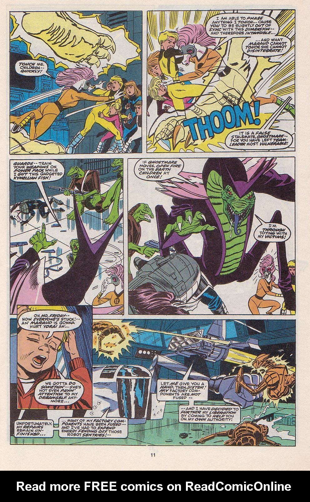 Read online Power Pack (1984) comic -  Issue #52 - 10