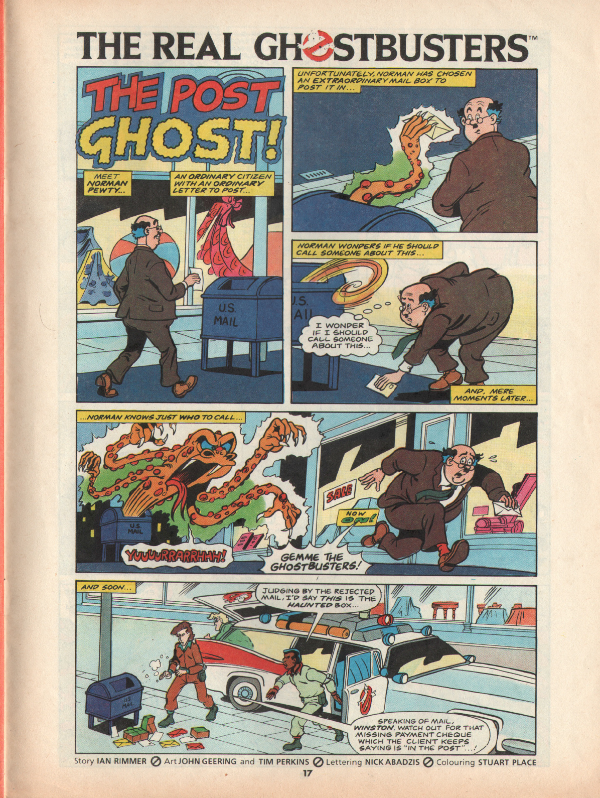 Read online The Real Ghostbusters comic -  Issue #23 - 17