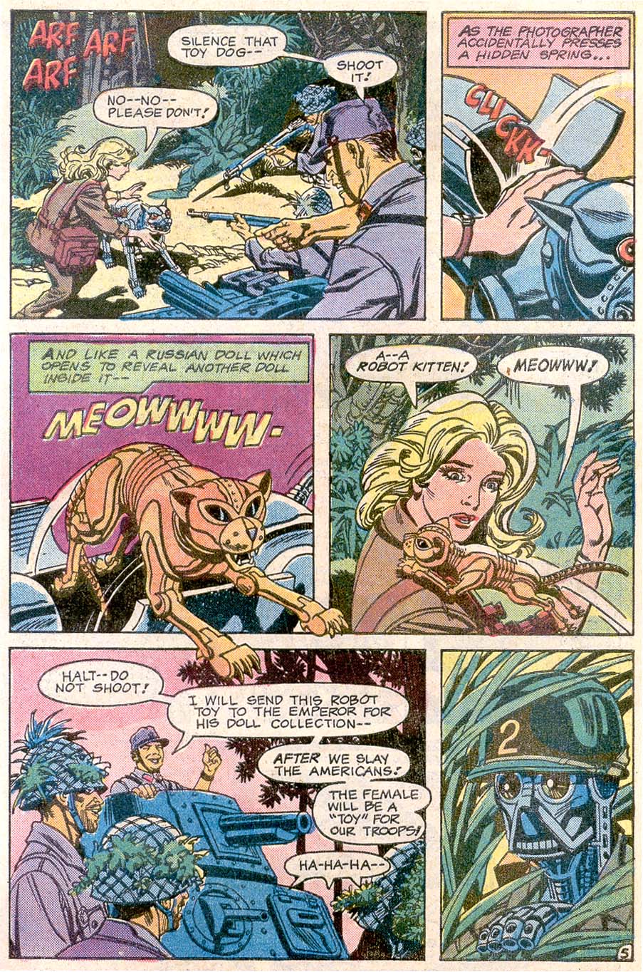 Read online Weird War Tales (1971) comic -  Issue #117 - 31