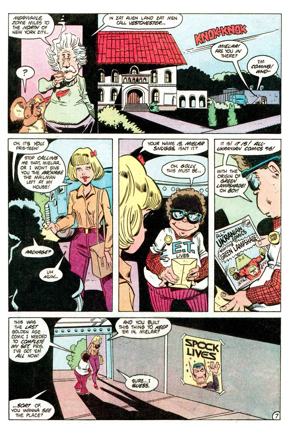 Read online E-Man (1983) comic -  Issue #4 - 9