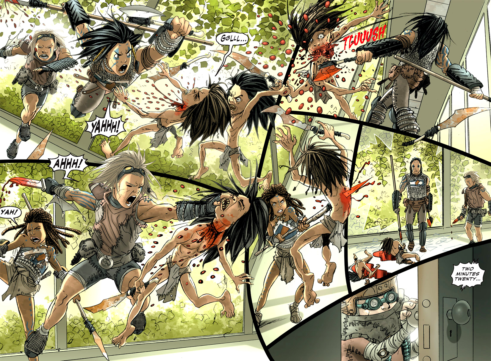 Read online Tribes: The Dog Years comic -  Issue #5 - 29