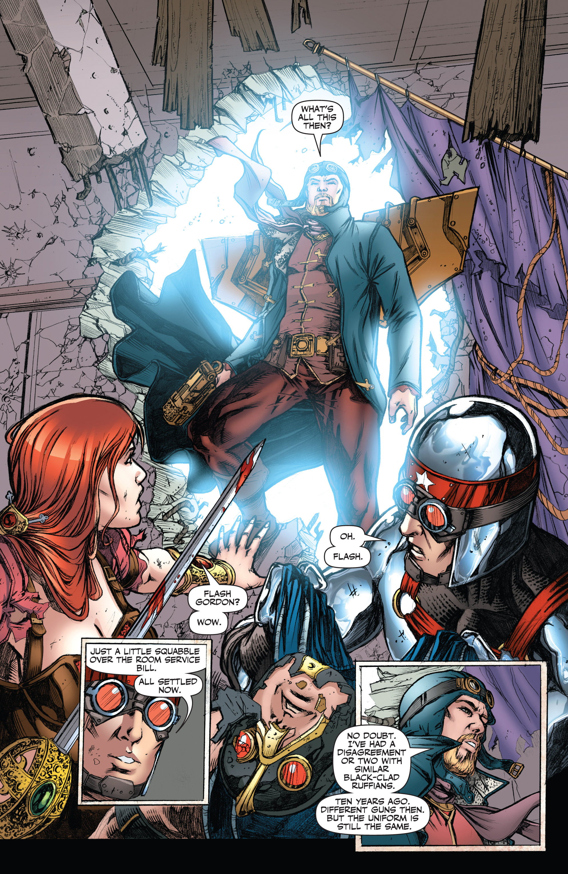 Read online Legenderry: A Steampunk Adventure comic -  Issue #5 - 19