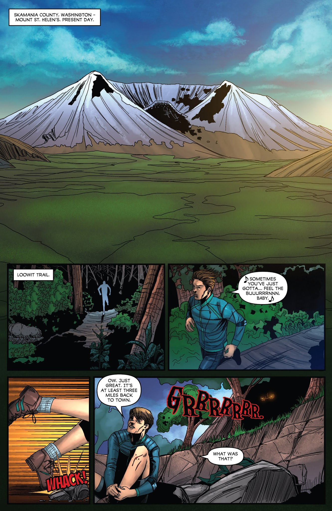 Read online Volcanosaurus comic -  Issue #1 - 4