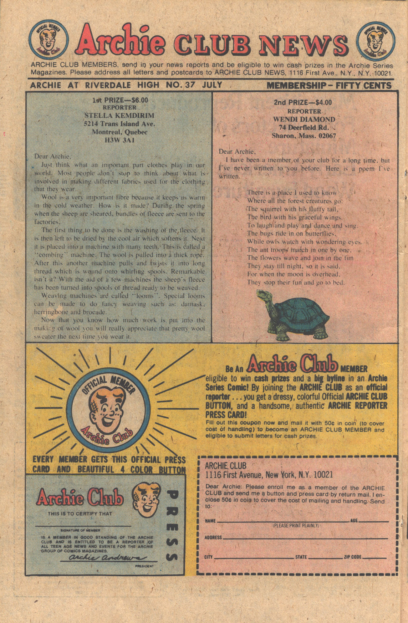 Read online Archie at Riverdale High (1972) comic -  Issue #37 - 20