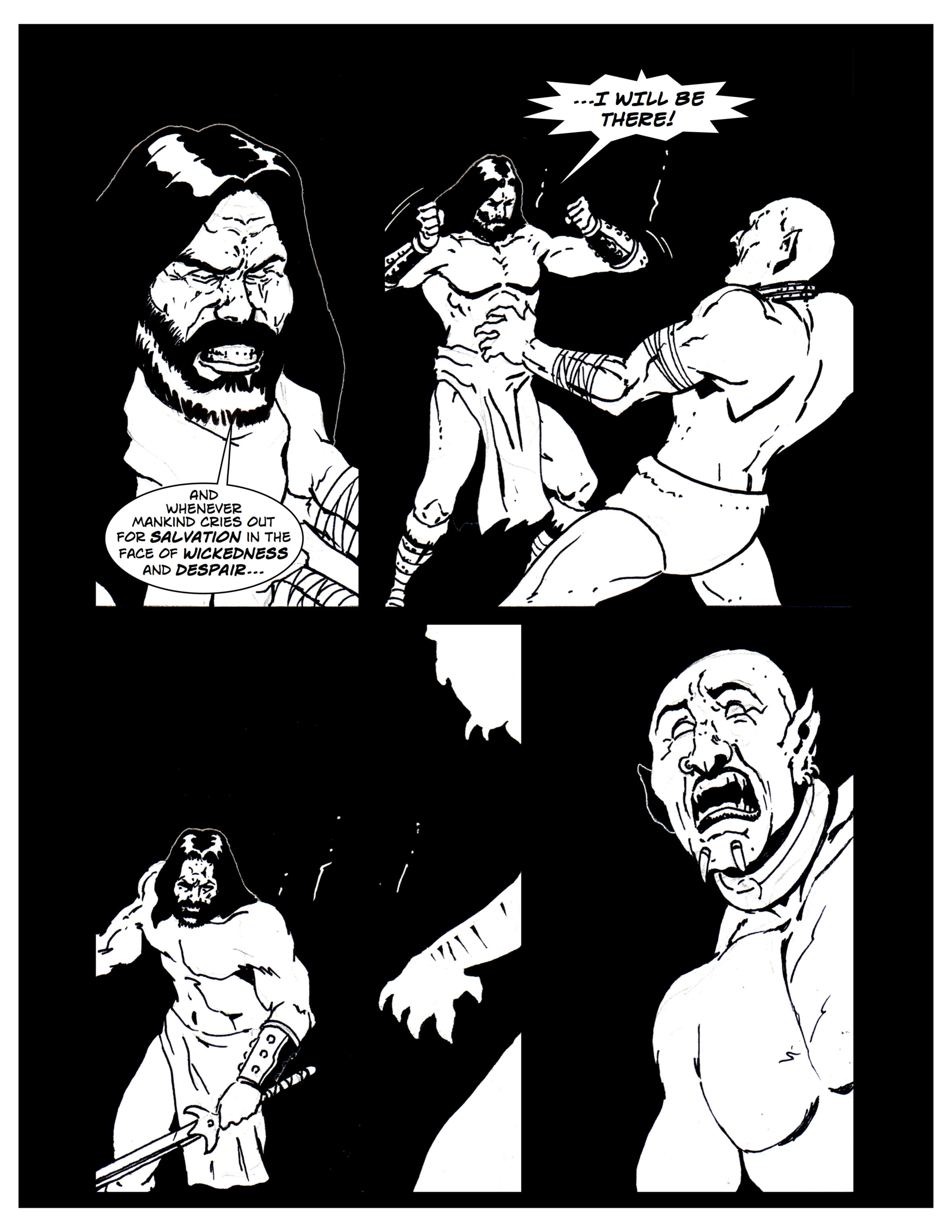 Read online Jesus Christ Demon Slayer comic -  Issue #1 - 22