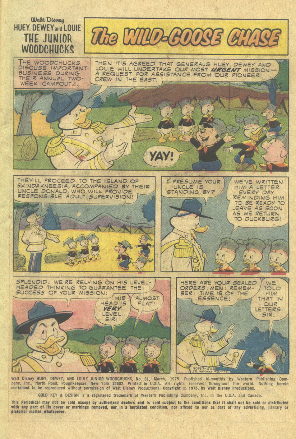 Read online Huey, Dewey, and Louie Junior Woodchucks comic -  Issue #31 - 3