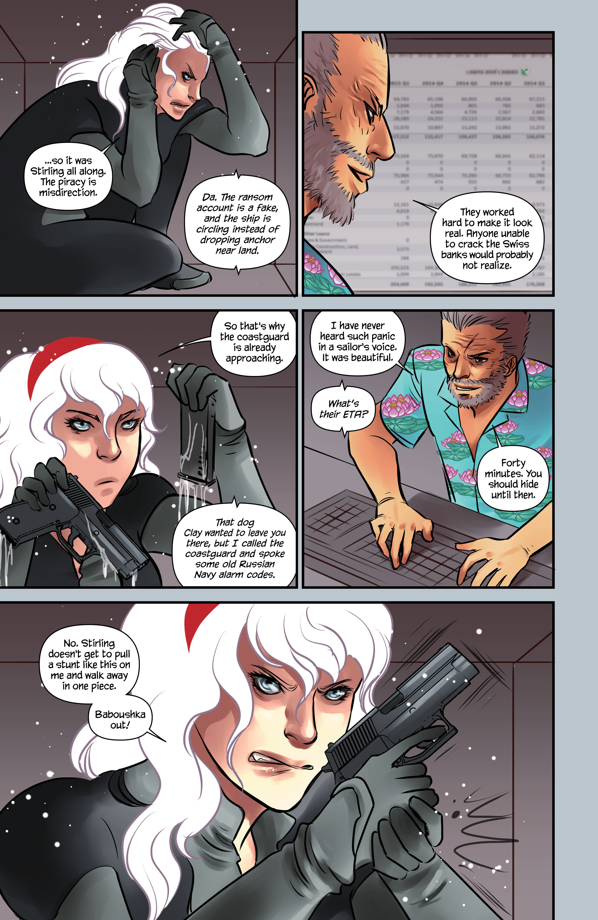 Read online Codename Baboushka comic -  Issue #4 - 12