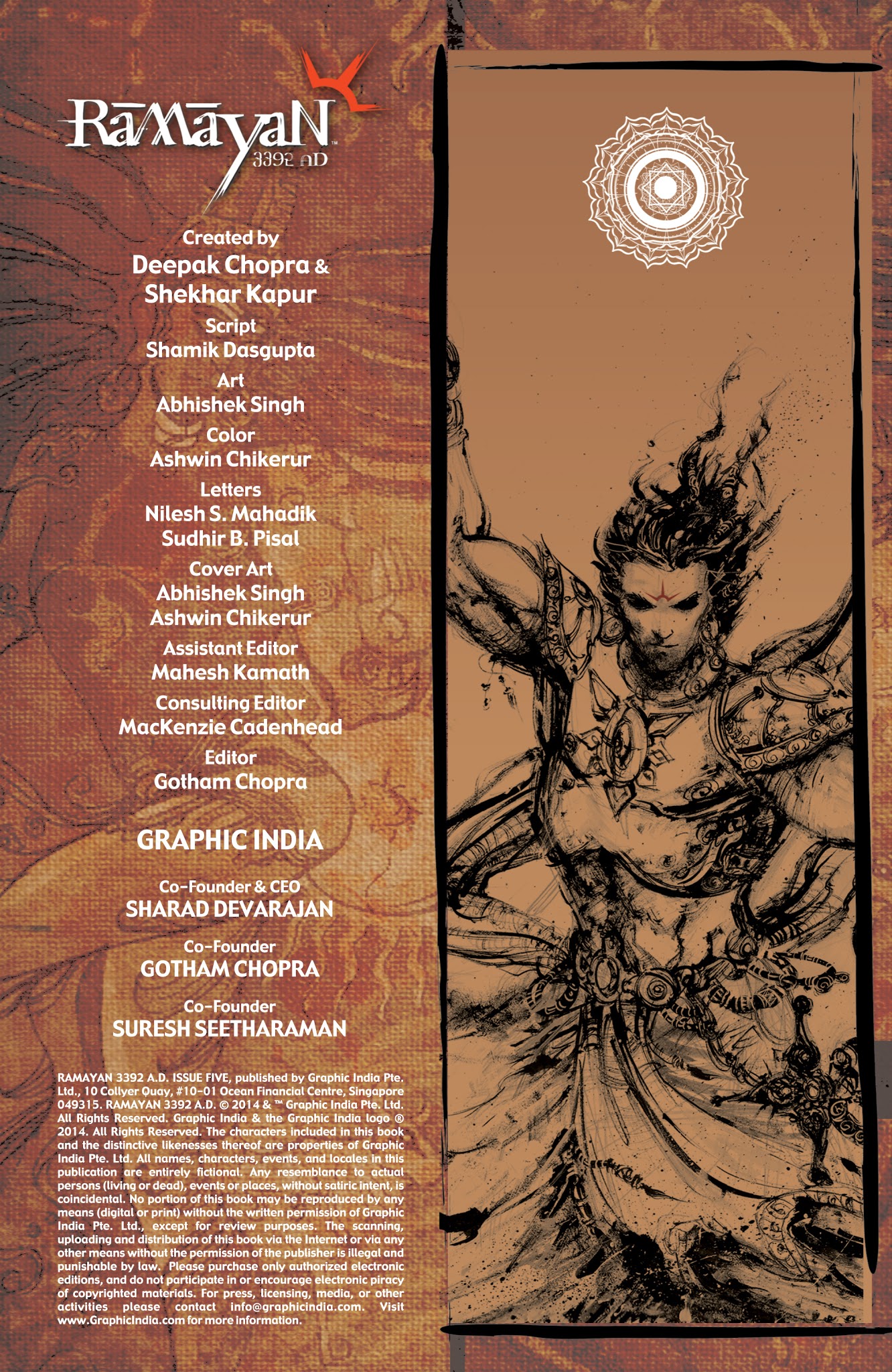 Read online Ramayan 3392 A.D. comic -  Issue #5 - 2
