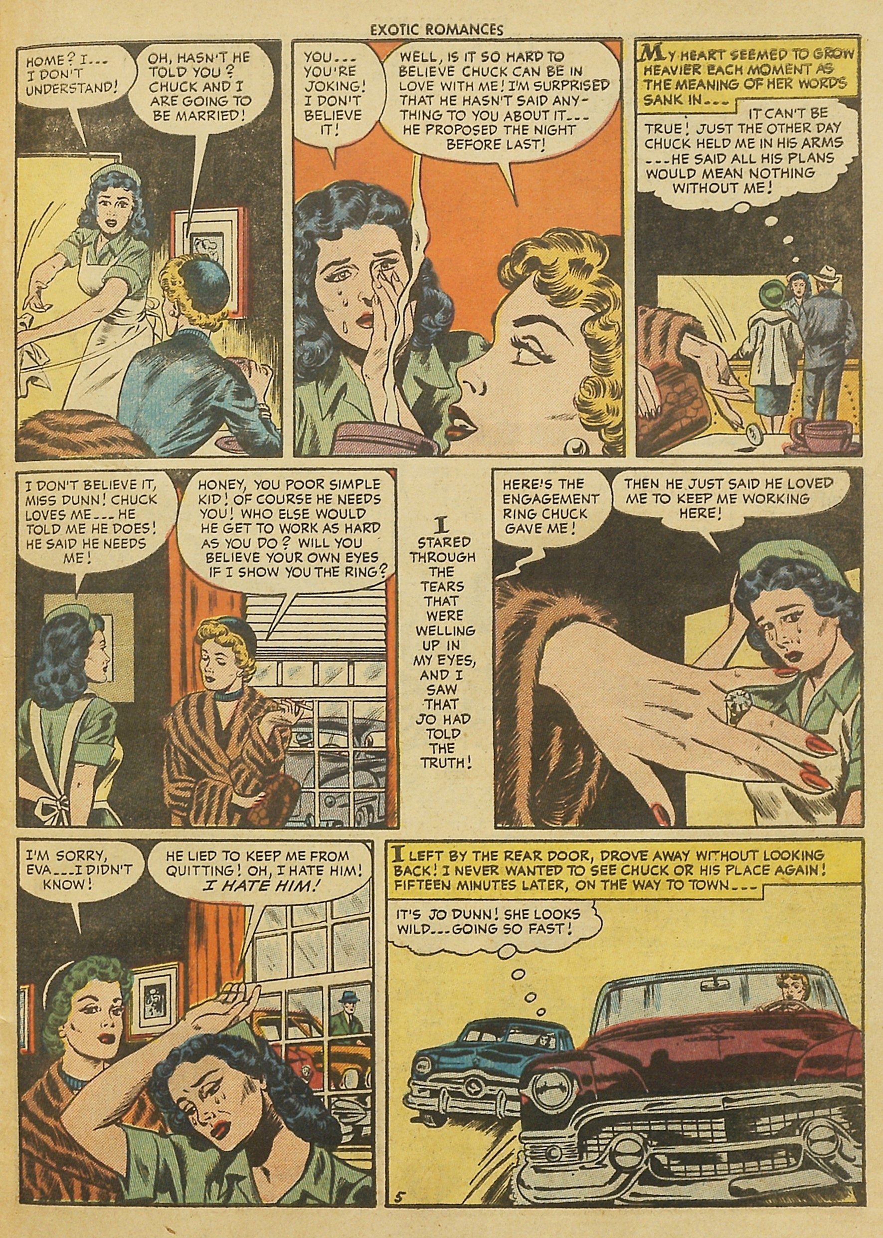 Read online Exotic Romances comic -  Issue #30 - 31