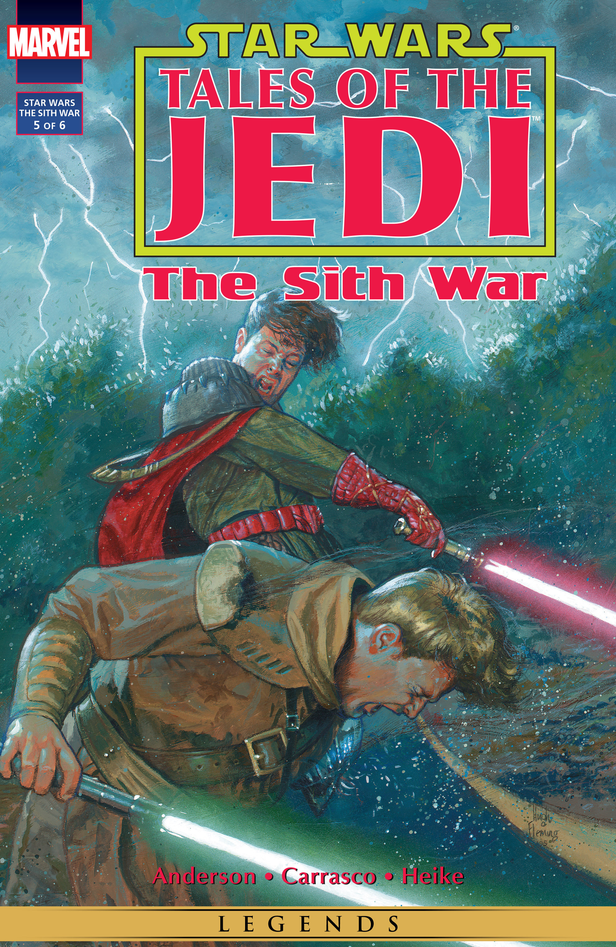 Read online Star Wars: Tales of the Jedi - The Sith War comic -  Issue #5 - 1