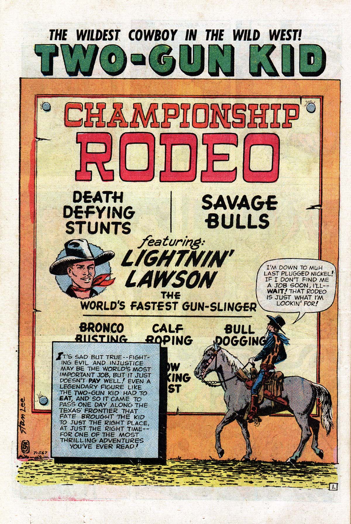 Read online The Mighty Marvel Western comic -  Issue #17 - 18