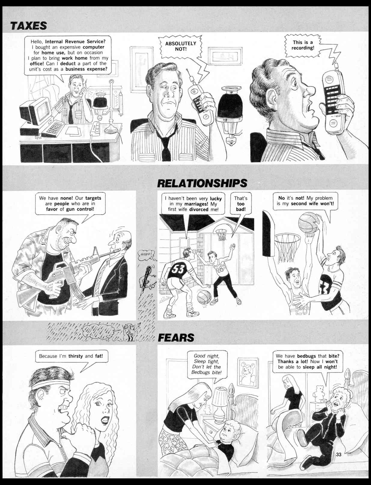 Read online MAD comic -  Issue #299 - 35