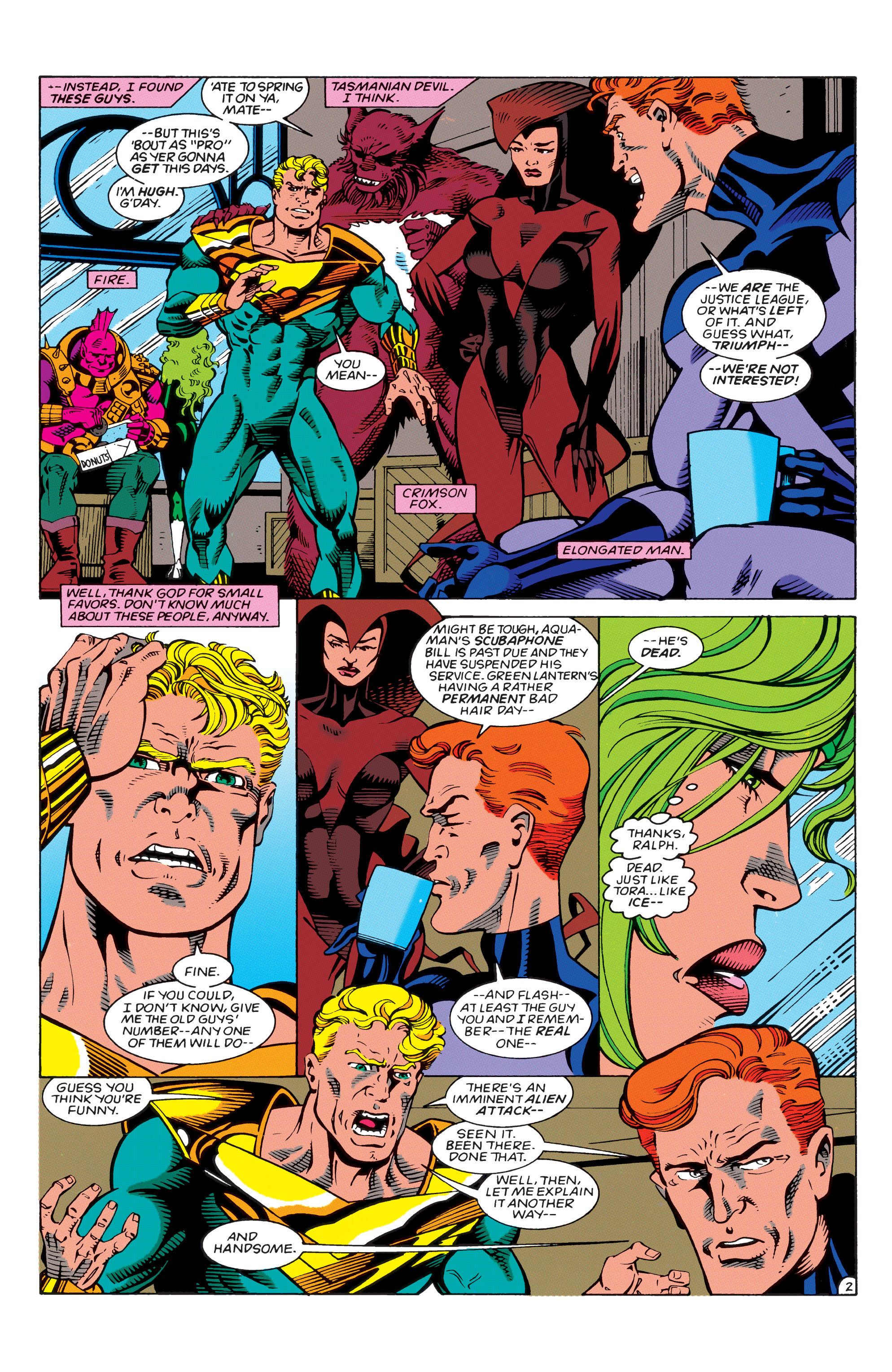 Read online Justice League Task Force comic -  Issue #16 - 3