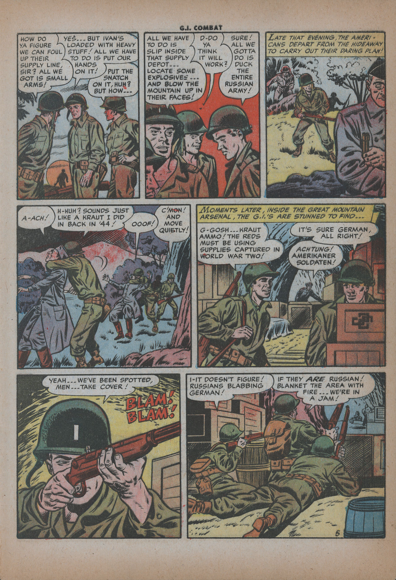 Read online G.I. Combat (1952) comic -  Issue #14 - 31