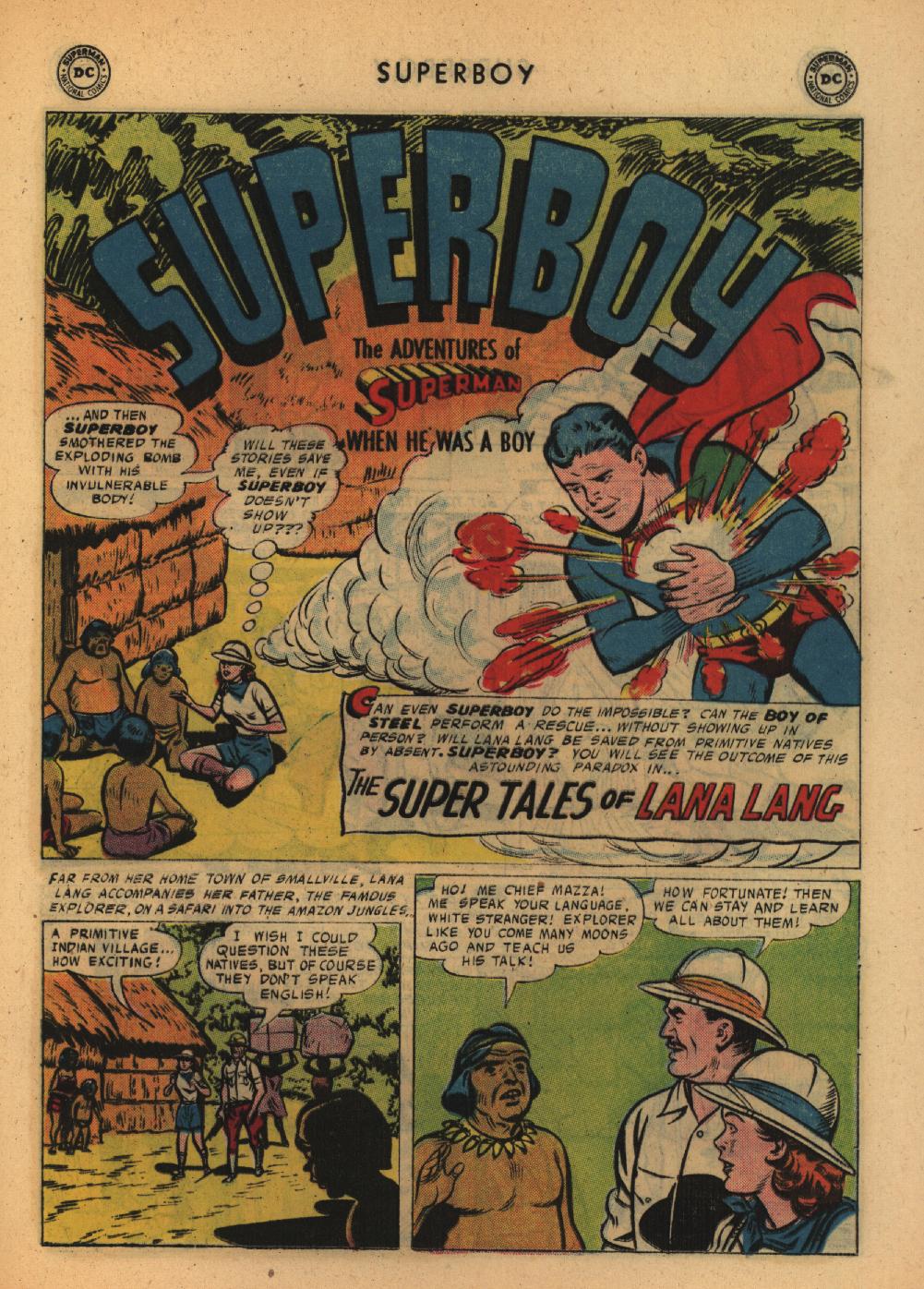Read online Superboy (1949) comic -  Issue #60 - 20