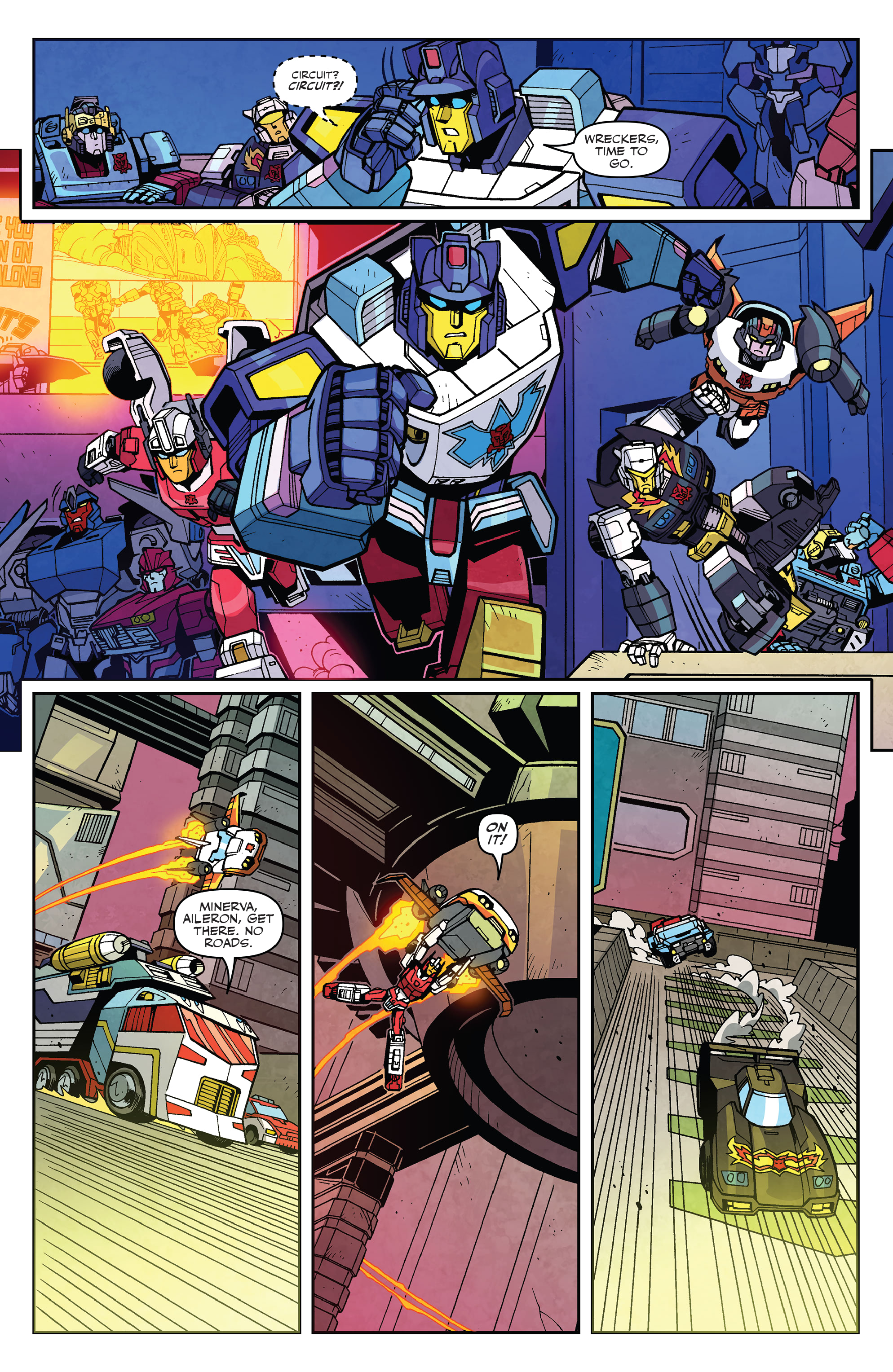 Read online Transformers: Wreckers-Tread and Circuits comic -  Issue #2 - 19