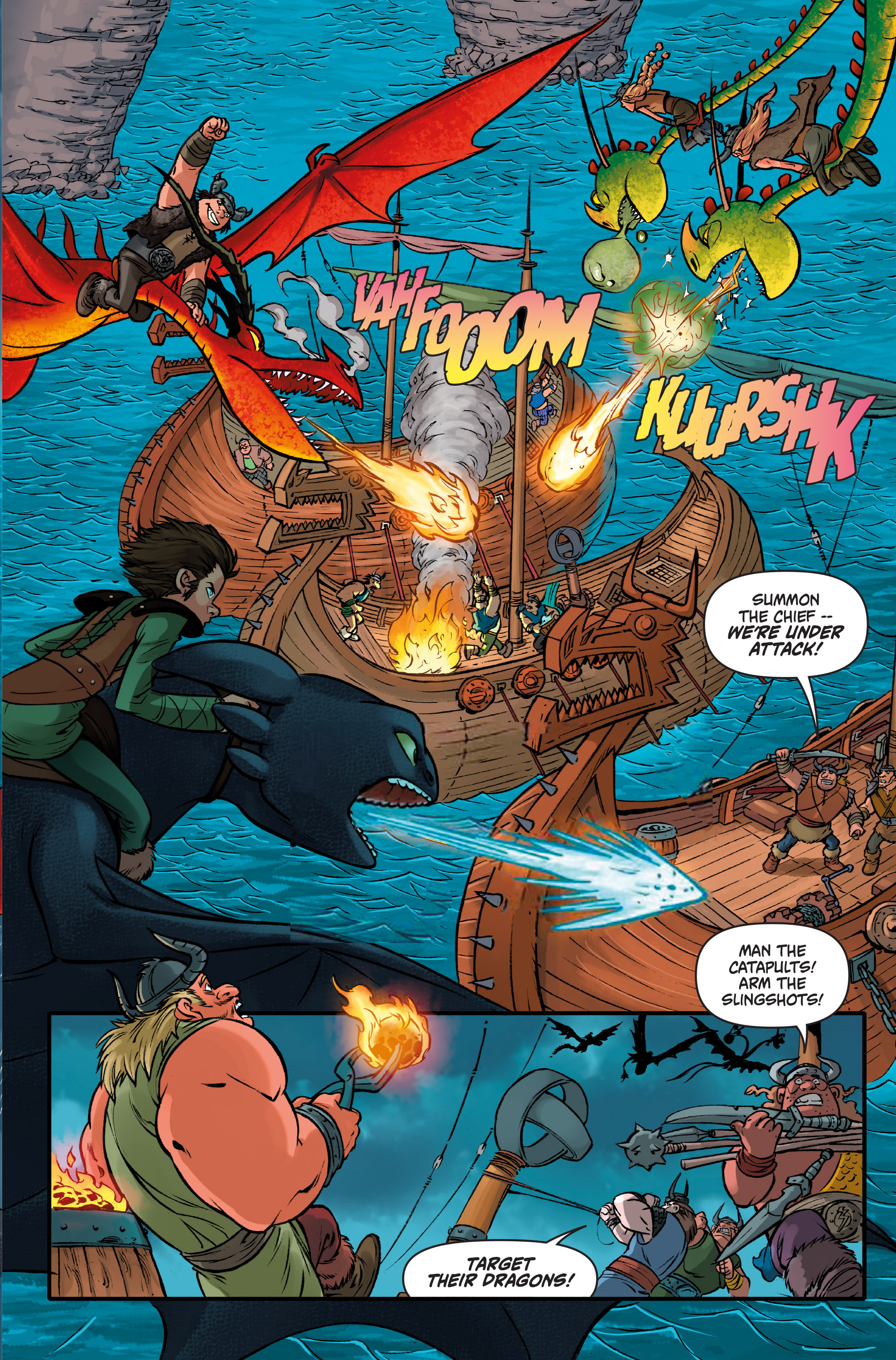 Read online DreamWorks Dragons: Defenders of Berk Collection: Fire & Ice comic -  Issue # TPB - 31